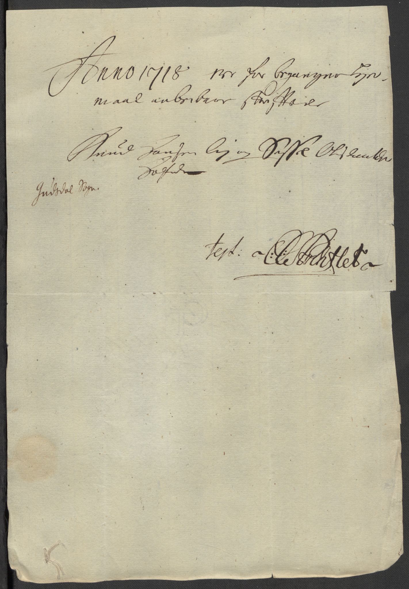 Rentekammeret inntil 1814, Reviderte regnskaper, Fogderegnskap, AV/RA-EA-4092/R17/L1188: Fogderegnskap Gudbrandsdal, 1718, p. 91