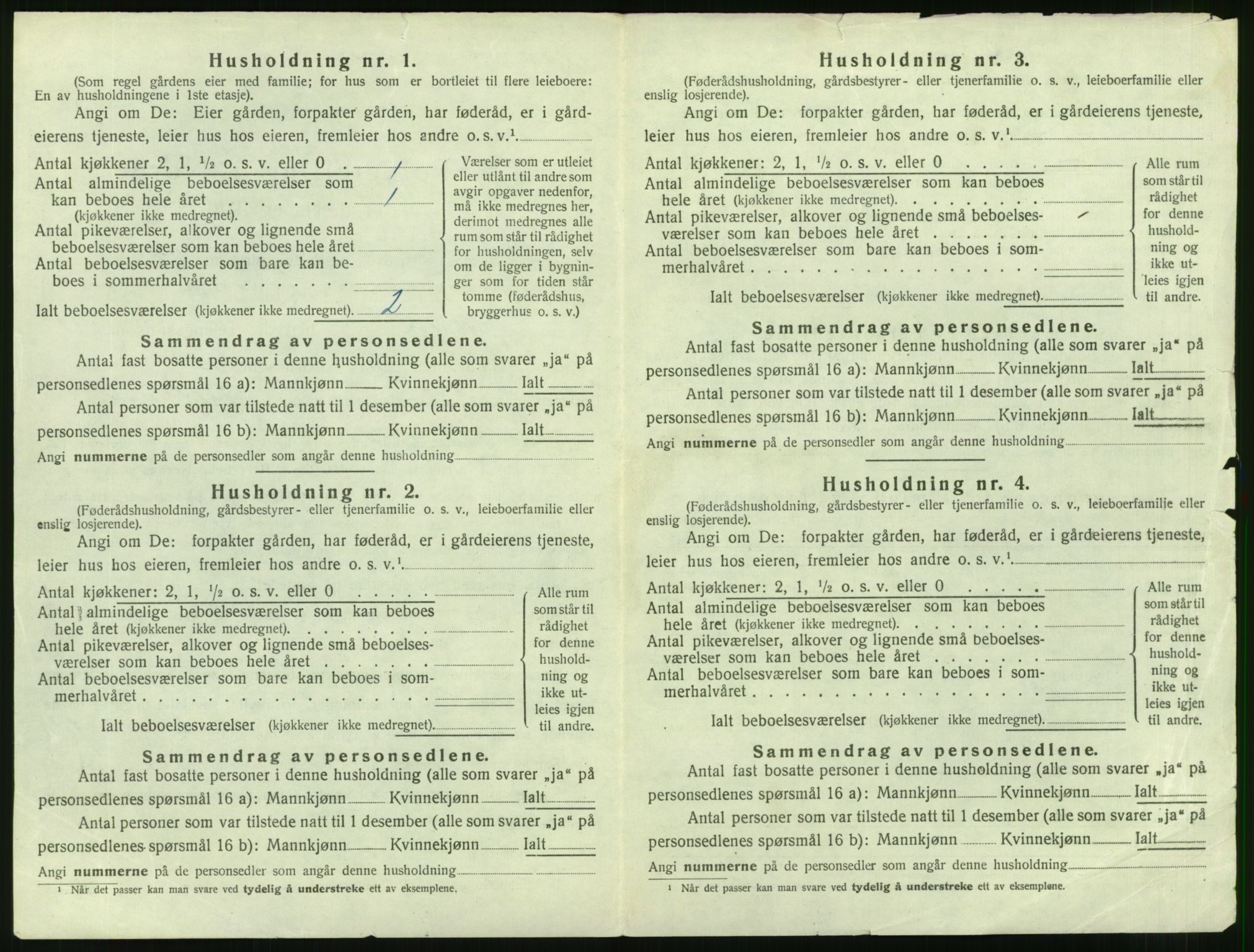 SAT, 1920 census for Sykkylven, 1920, p. 914