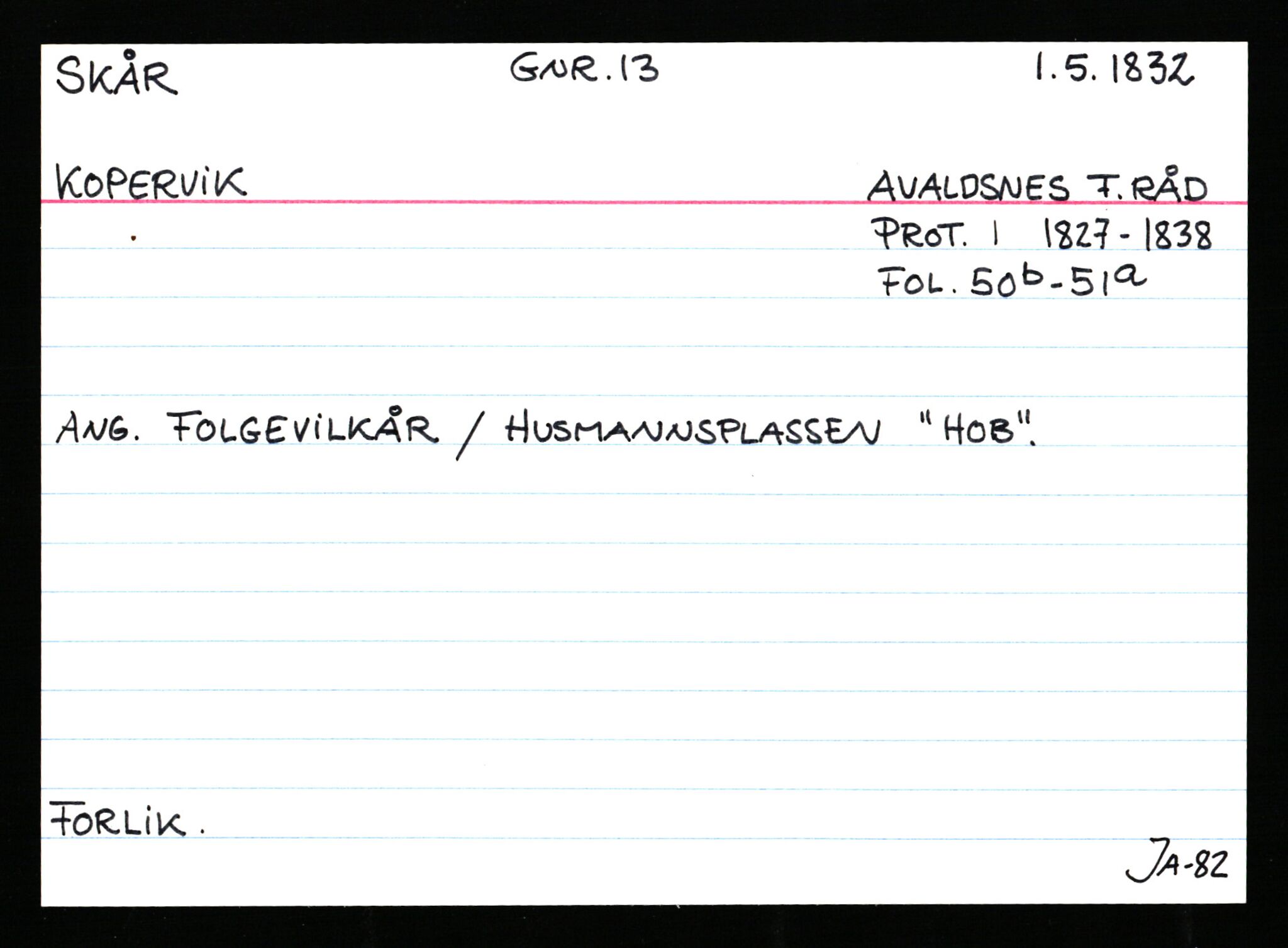Statsarkivet i Stavanger, AV/SAST-A-101971/03/Y/Ym/L0053: Åstedskort sortert etter gårdsnavn: Skudeneshavn - Solbjør, 1600-1950, p. 163