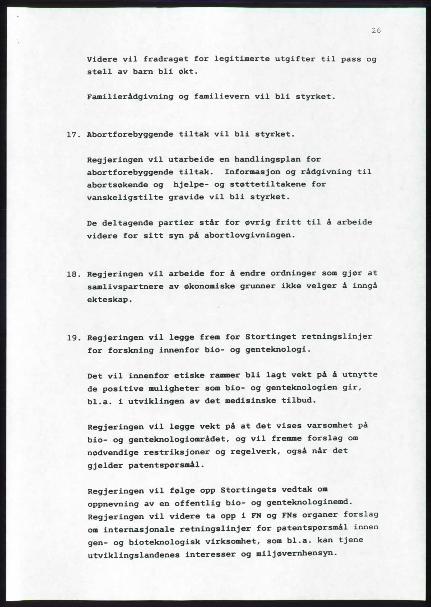 Forhandlingsmøtene 1989 mellom Høyre, KrF og Senterpartiet om dannelse av regjering, AV/RA-PA-0697/A/L0001: Forhandlingsprotokoll med vedlegg, 1989, p. 554