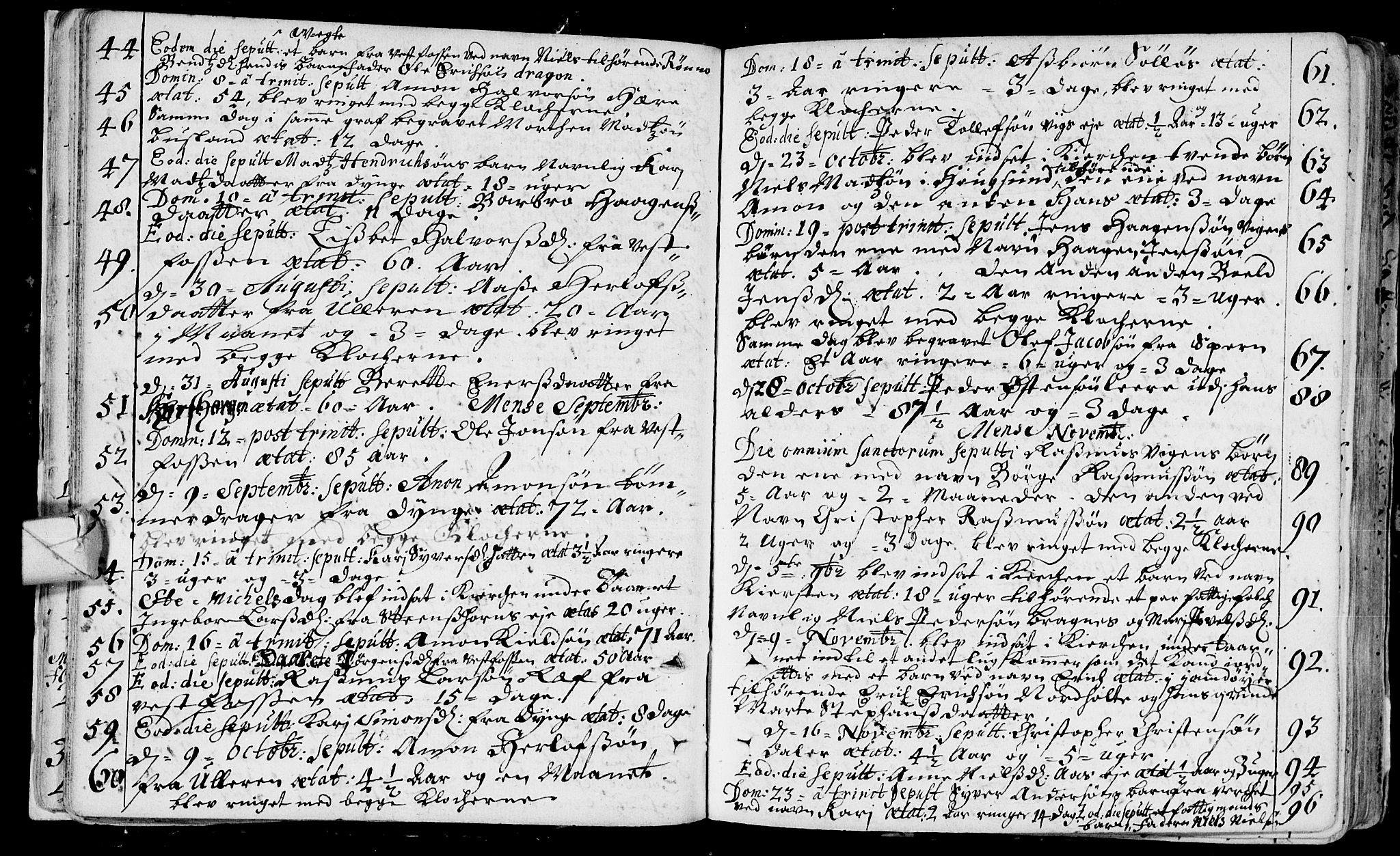 Eiker kirkebøker, SAKO/A-4/F/Fa/L0006: Parish register (official) no. I 6 /1, 1705-1733