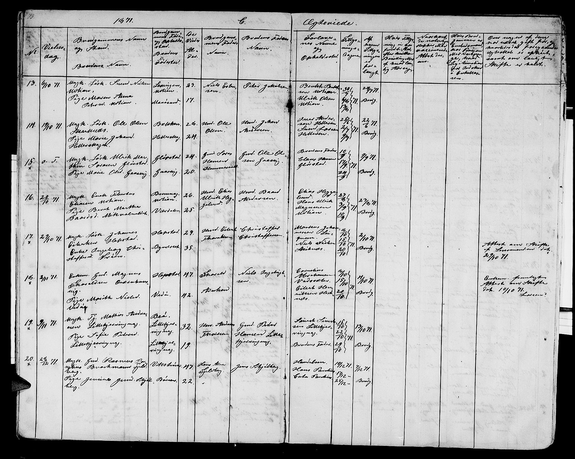 Ministerialprotokoller, klokkerbøker og fødselsregistre - Sør-Trøndelag, SAT/A-1456/634/L0540: Parish register (copy) no. 634C02, 1866-1873, p. 15