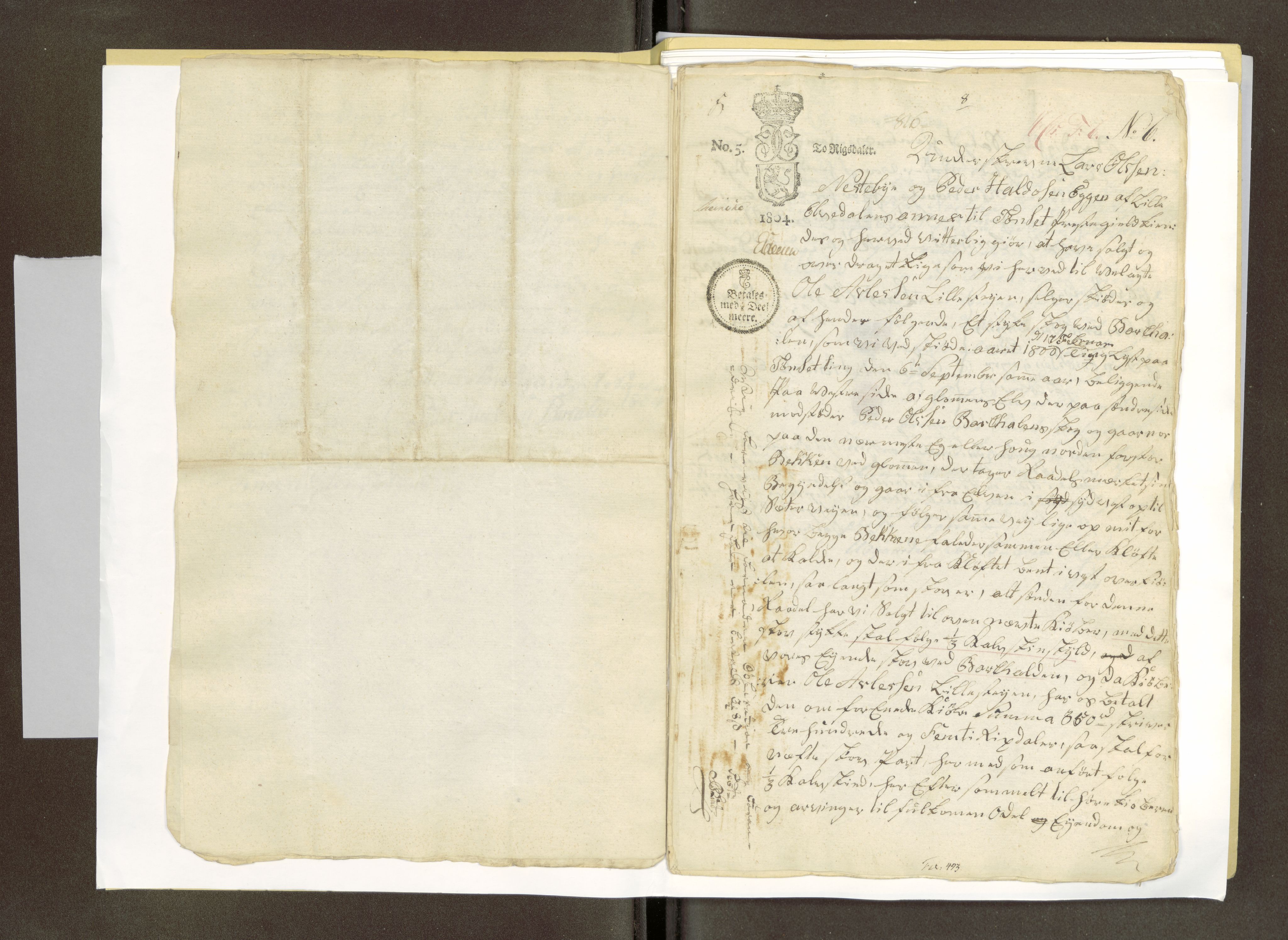 Røros kobberverk, AV/SAT-PA-0211/1/16/16F6/L0001: Strøgods i Lilleelvdalen, 1801-1851, p. 16
