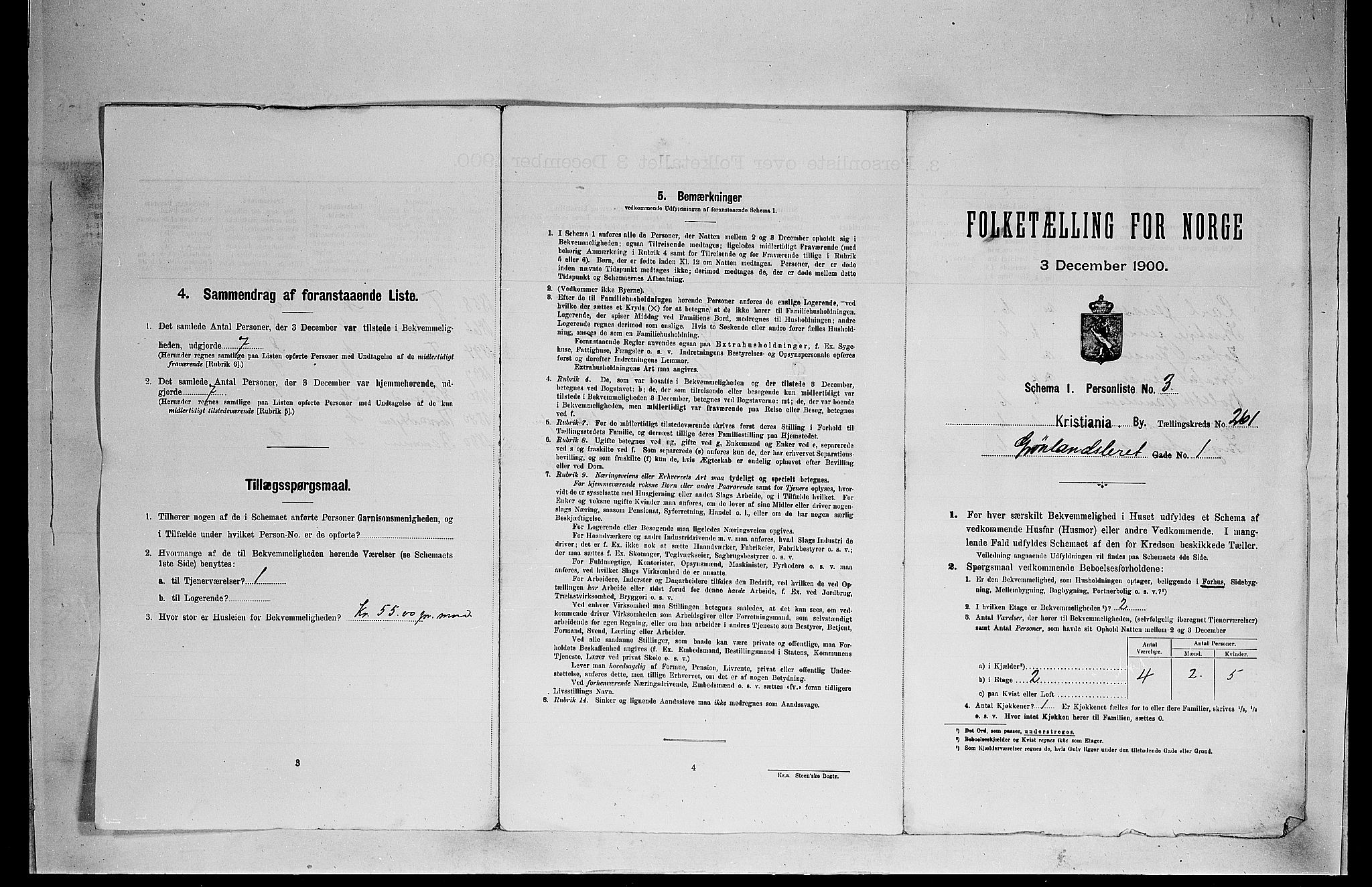 SAO, 1900 census for Kristiania, 1900, p. 29774