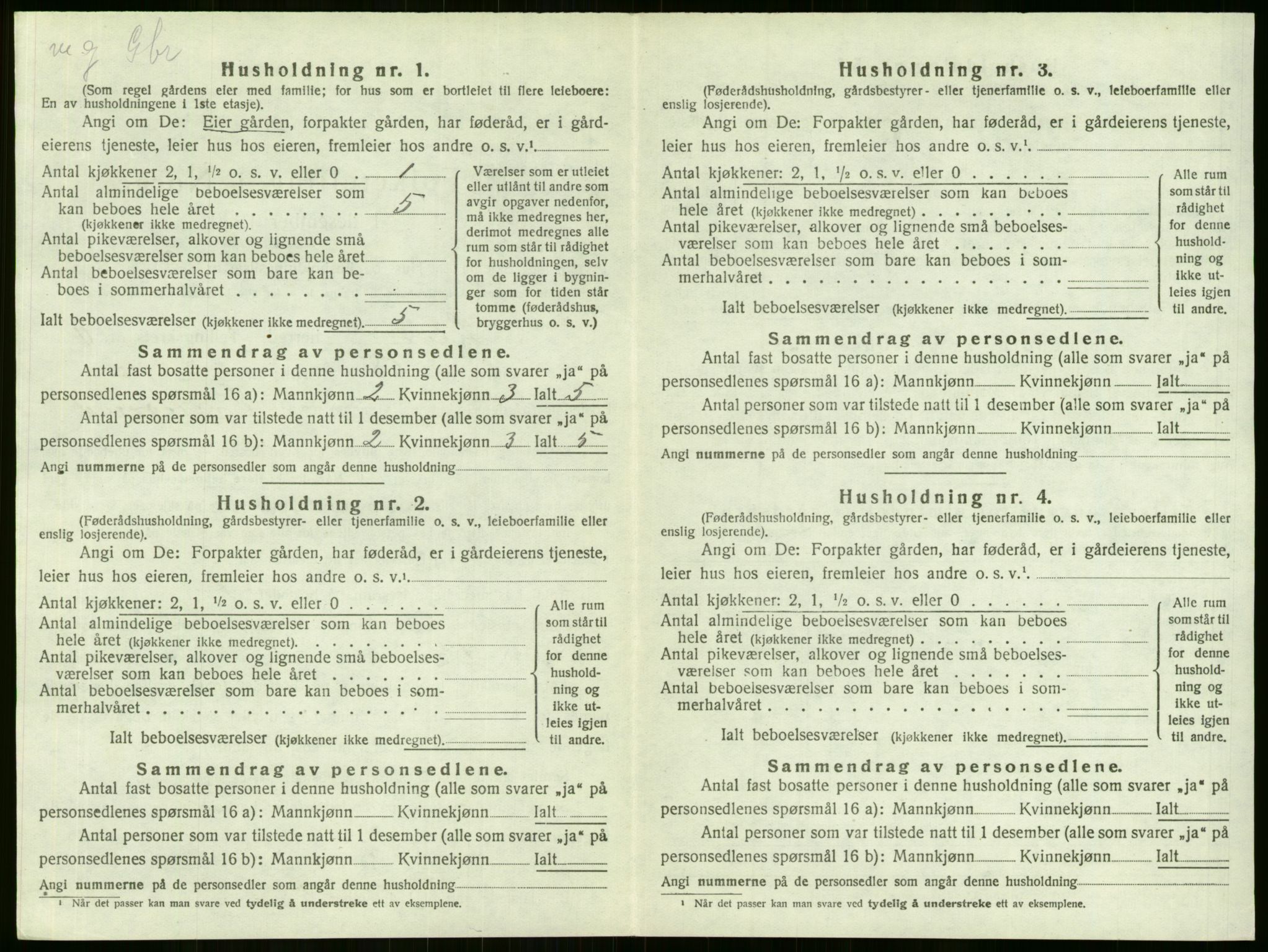 SAKO, 1920 census for Lier, 1920, p. 1615