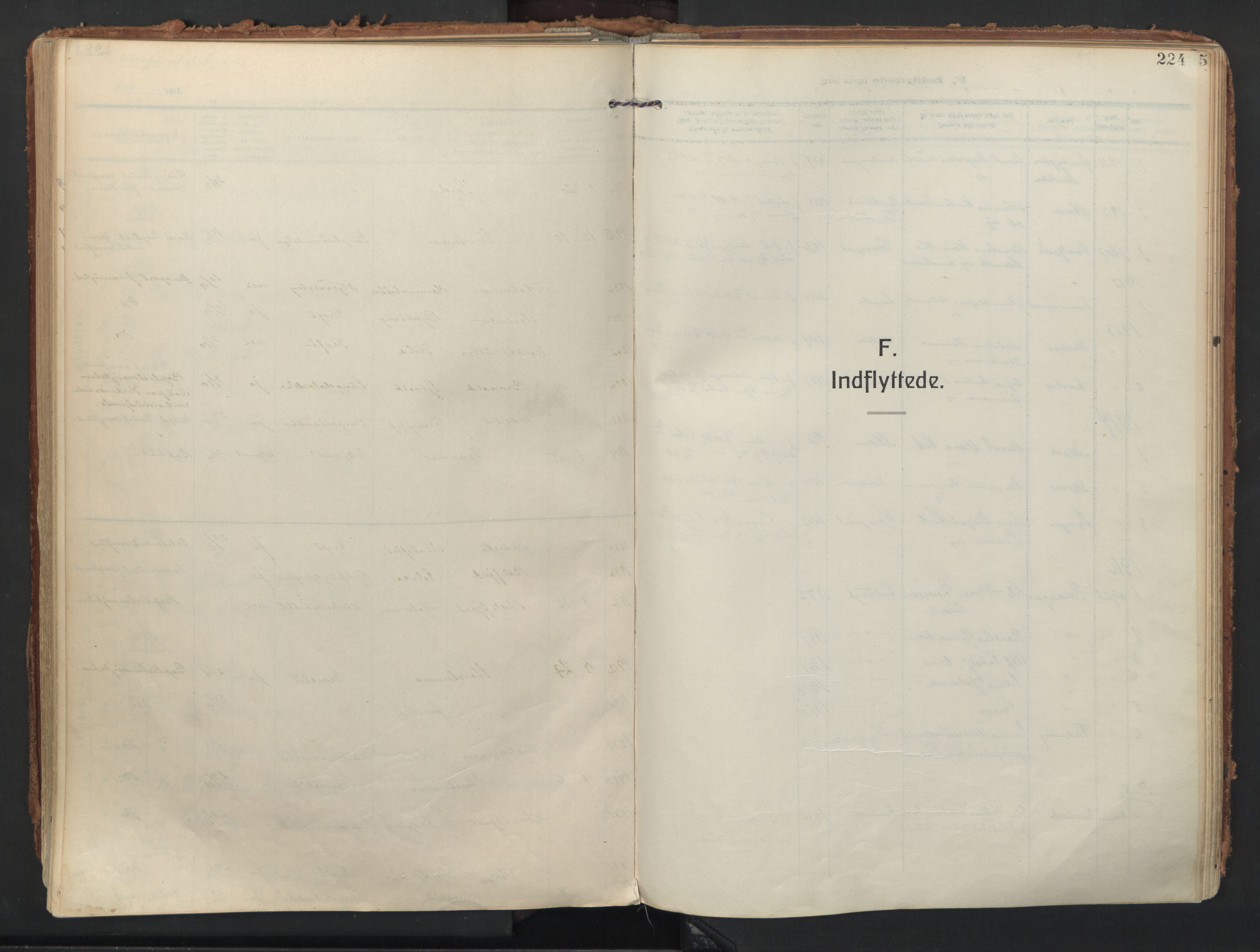 Balsfjord sokneprestembete, SATØ/S-1303/G/Ga/L0009kirke: Parish register (official) no. 9, 1909-1921, p. 224