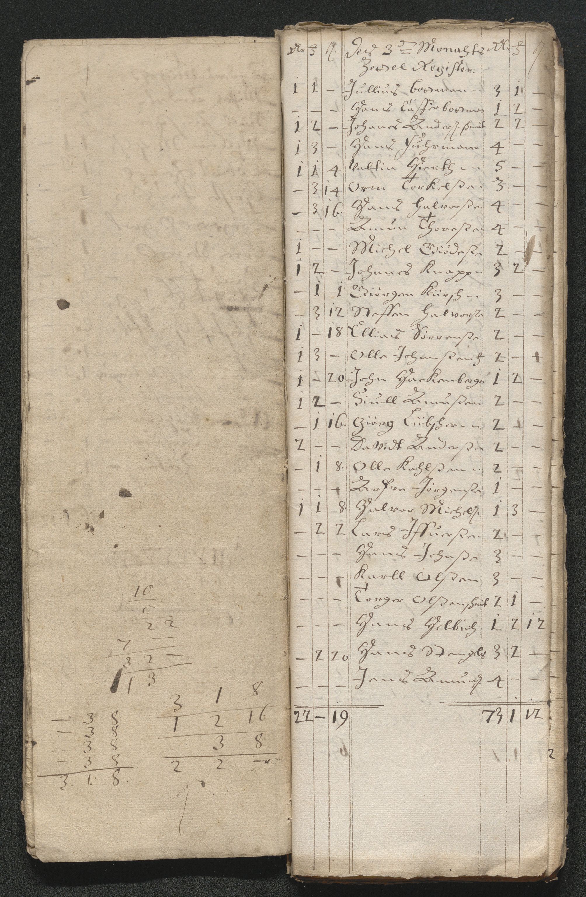 Kongsberg Sølvverk 1623-1816, SAKO/EA-3135/001/D/Dc/Dcd/L0046: Utgiftsregnskap for gruver m.m., 1679, p. 283