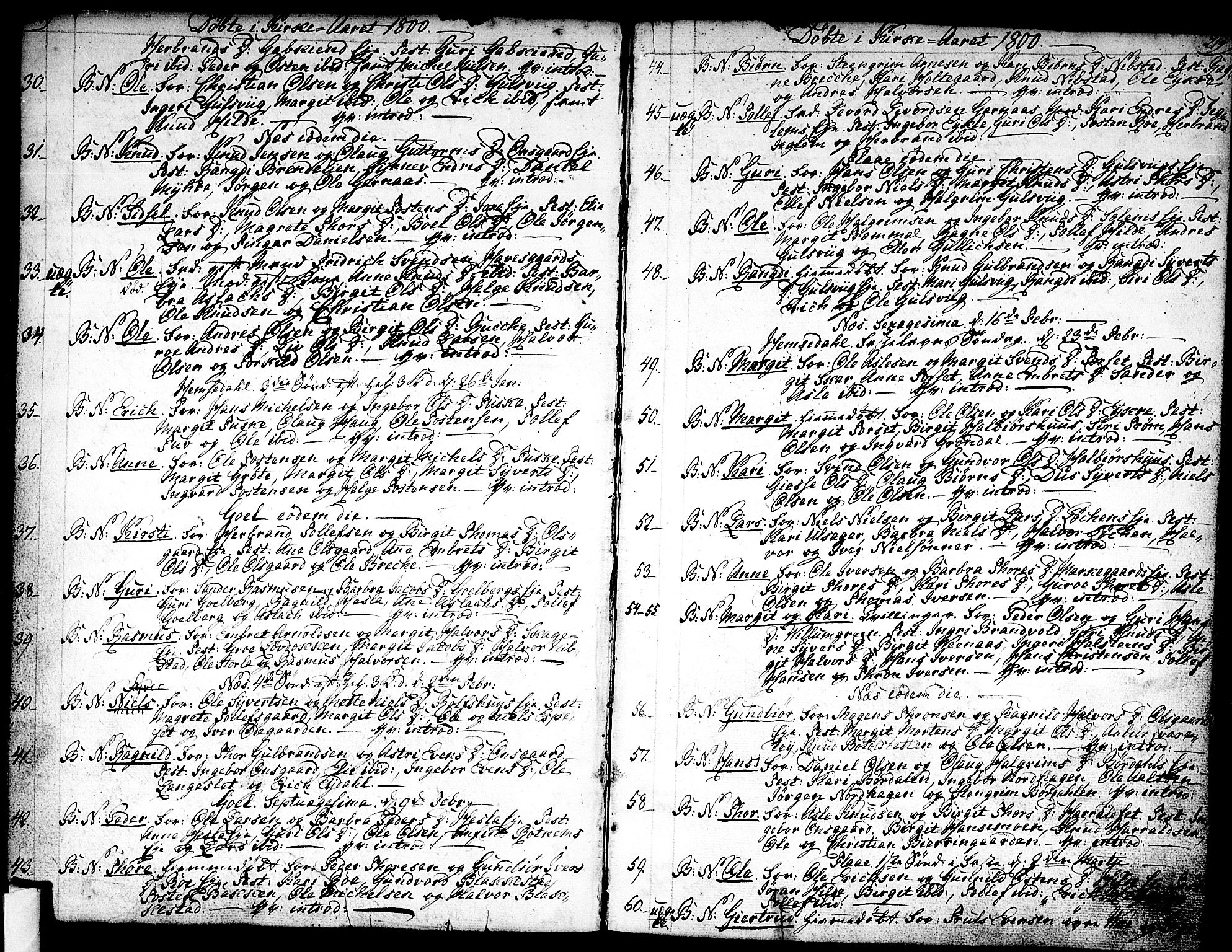 Nes kirkebøker, SAKO/A-236/F/Fa/L0005: Parish register (official) no. 5, 1787-1807, p. 218-219