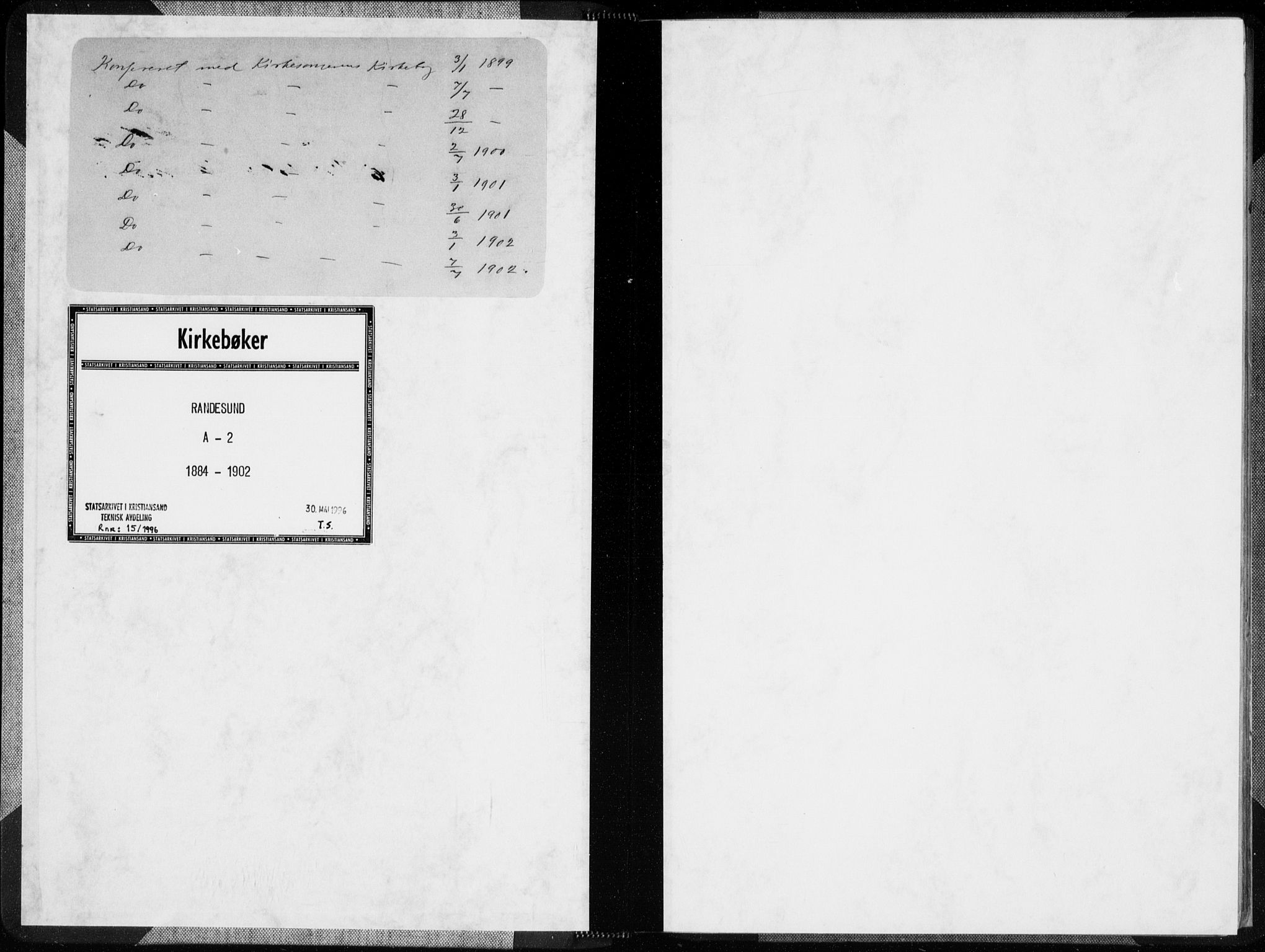 Oddernes sokneprestkontor, AV/SAK-1111-0033/F/Fa/Fab/L0002: Parish register (official) no. A 2, 1884-1903