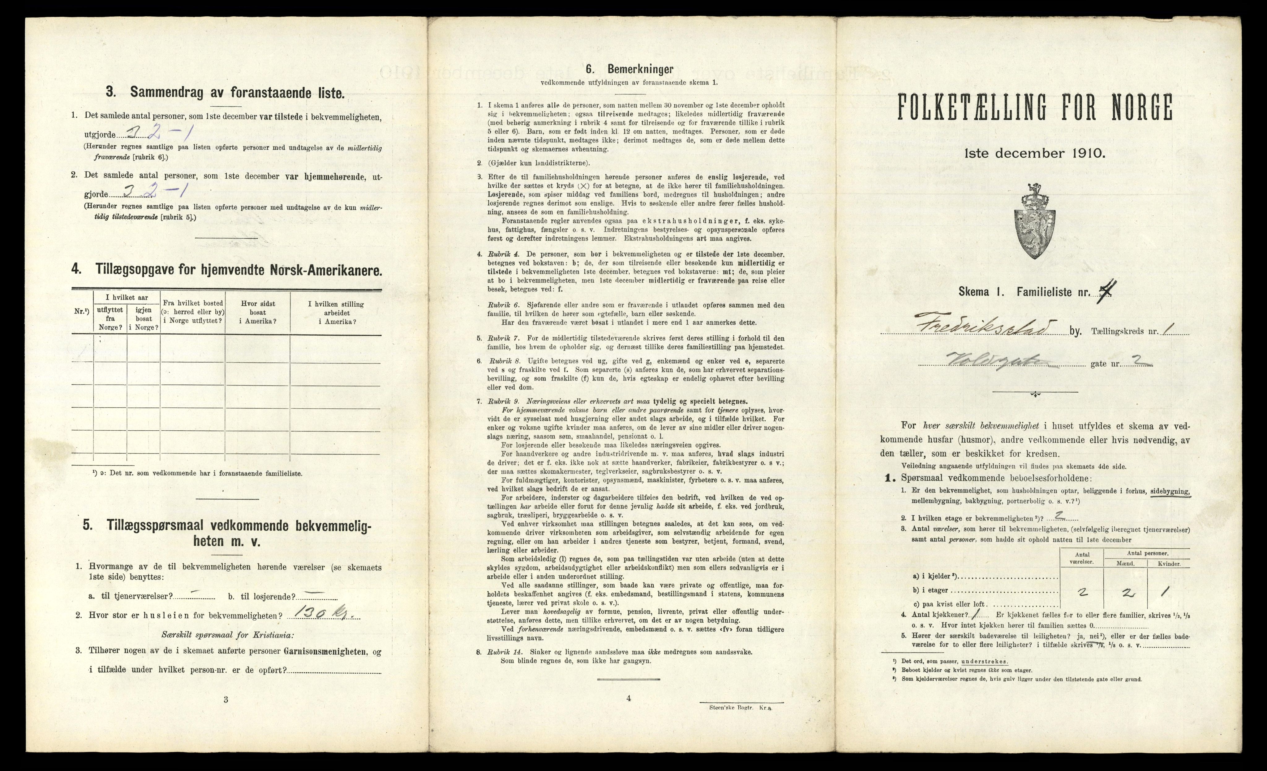 RA, 1910 census for Fredrikstad, 1910, p. 90