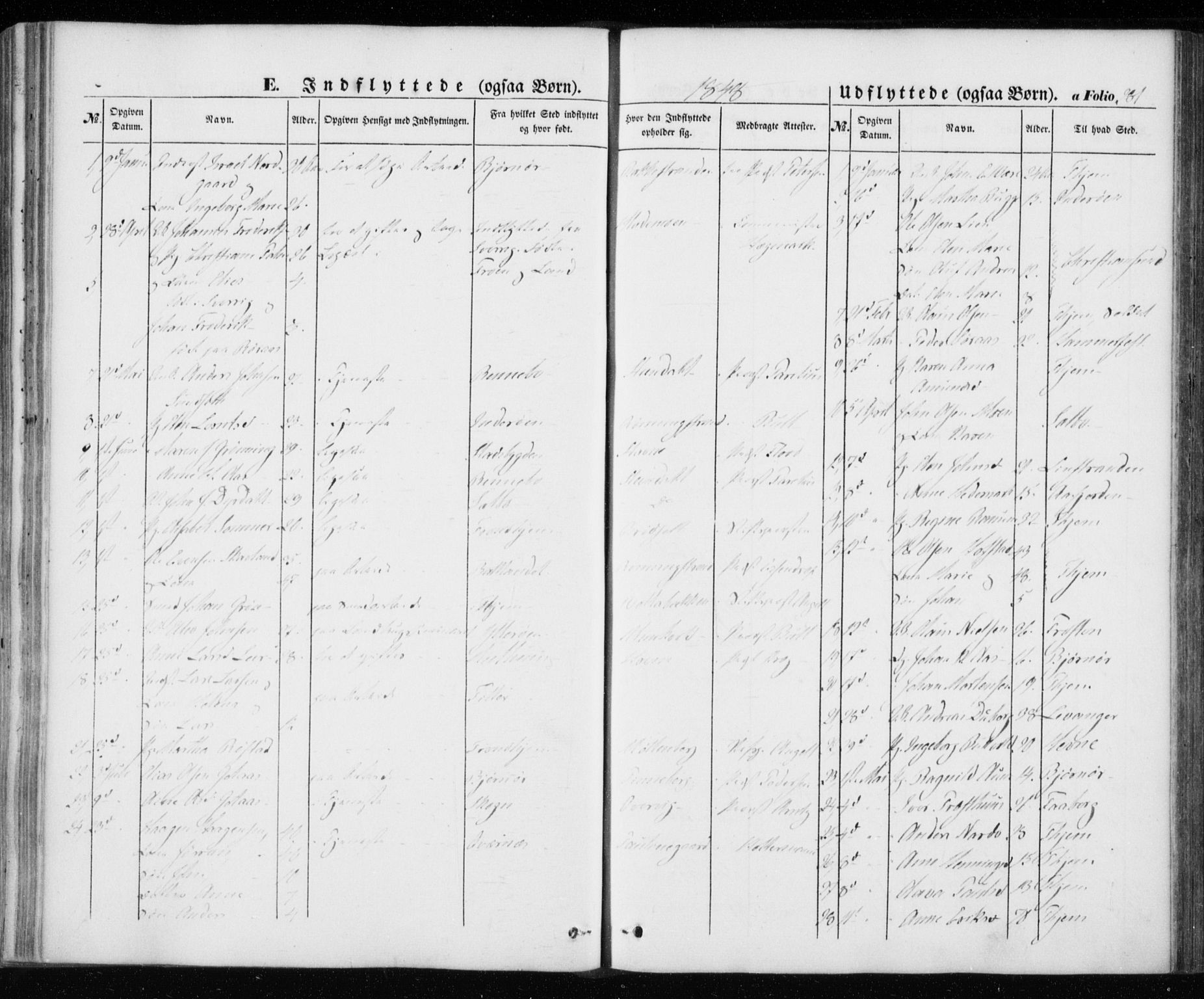 Ministerialprotokoller, klokkerbøker og fødselsregistre - Sør-Trøndelag, SAT/A-1456/606/L0291: Parish register (official) no. 606A06, 1848-1856, p. 281