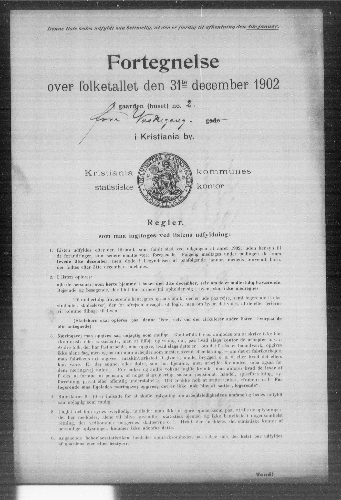 OBA, Municipal Census 1902 for Kristiania, 1902, p. 23956