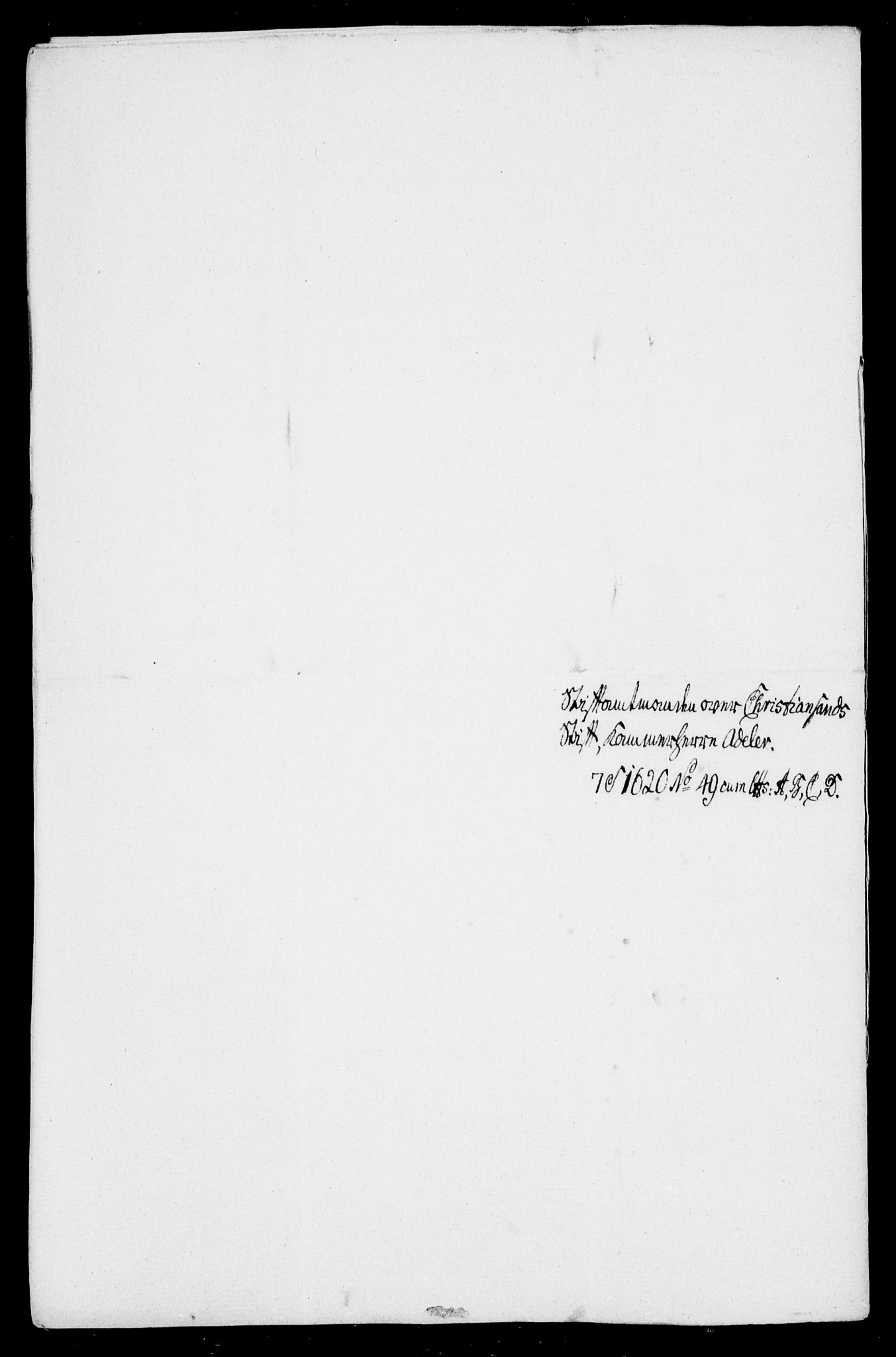 Danske Kanselli, Skapsaker, RA/EA-4061/F/L0101: Skap 16, pakke 7 VII, 1787, p. 1111