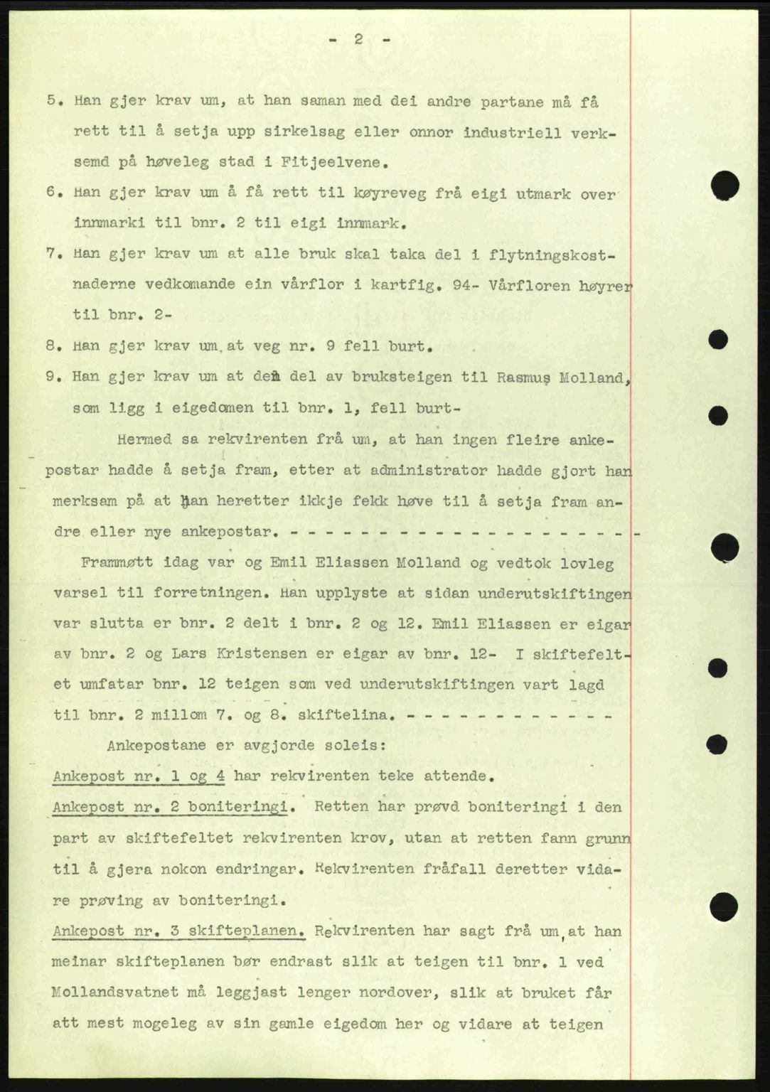 Nordhordland sorenskrivar, SAB/A-2901/1/G/Gb/Gbf/L0010: Mortgage book no. A10, 1939-1940, Diary no: : 3236/1939