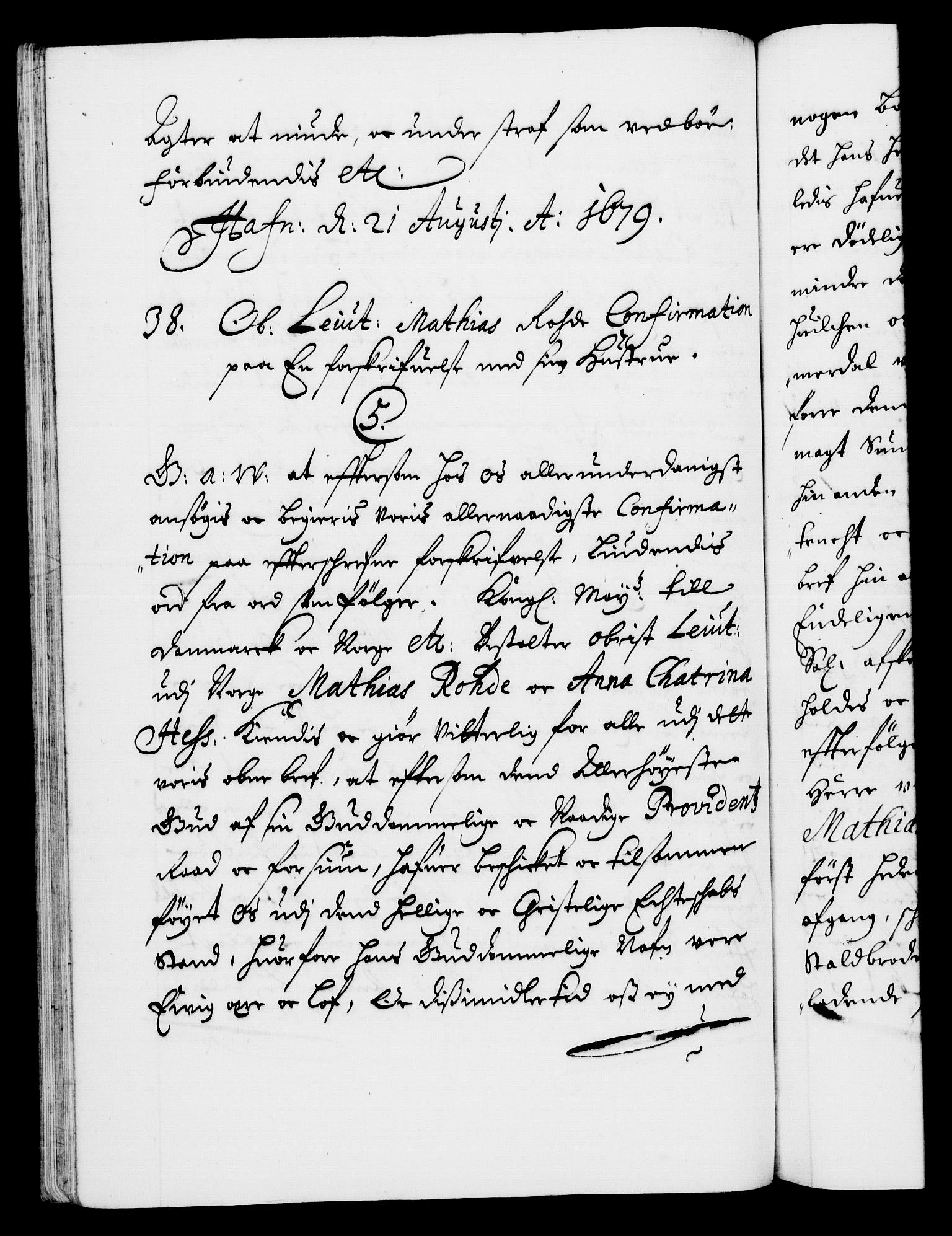 Danske Kanselli 1572-1799, RA/EA-3023/F/Fc/Fca/Fcaa/L0012: Norske registre (mikrofilm), 1674-1680, p. 332b