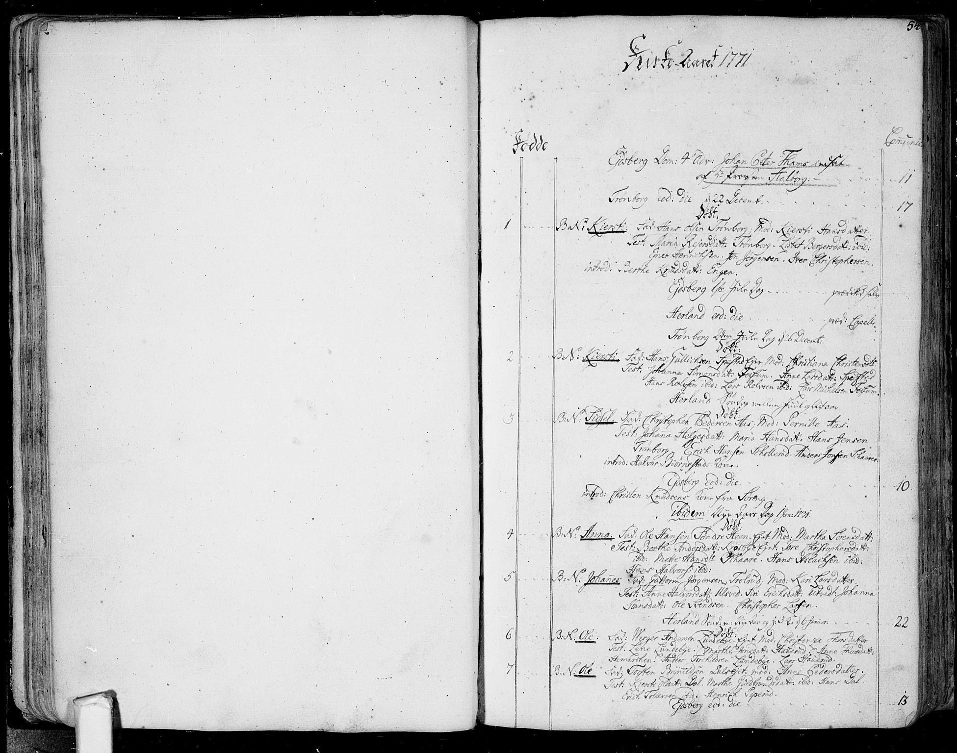 Eidsberg prestekontor Kirkebøker, SAO/A-10905/F/Fa/L0004: Parish register (official) no. I 4, 1759-1788, p. 54