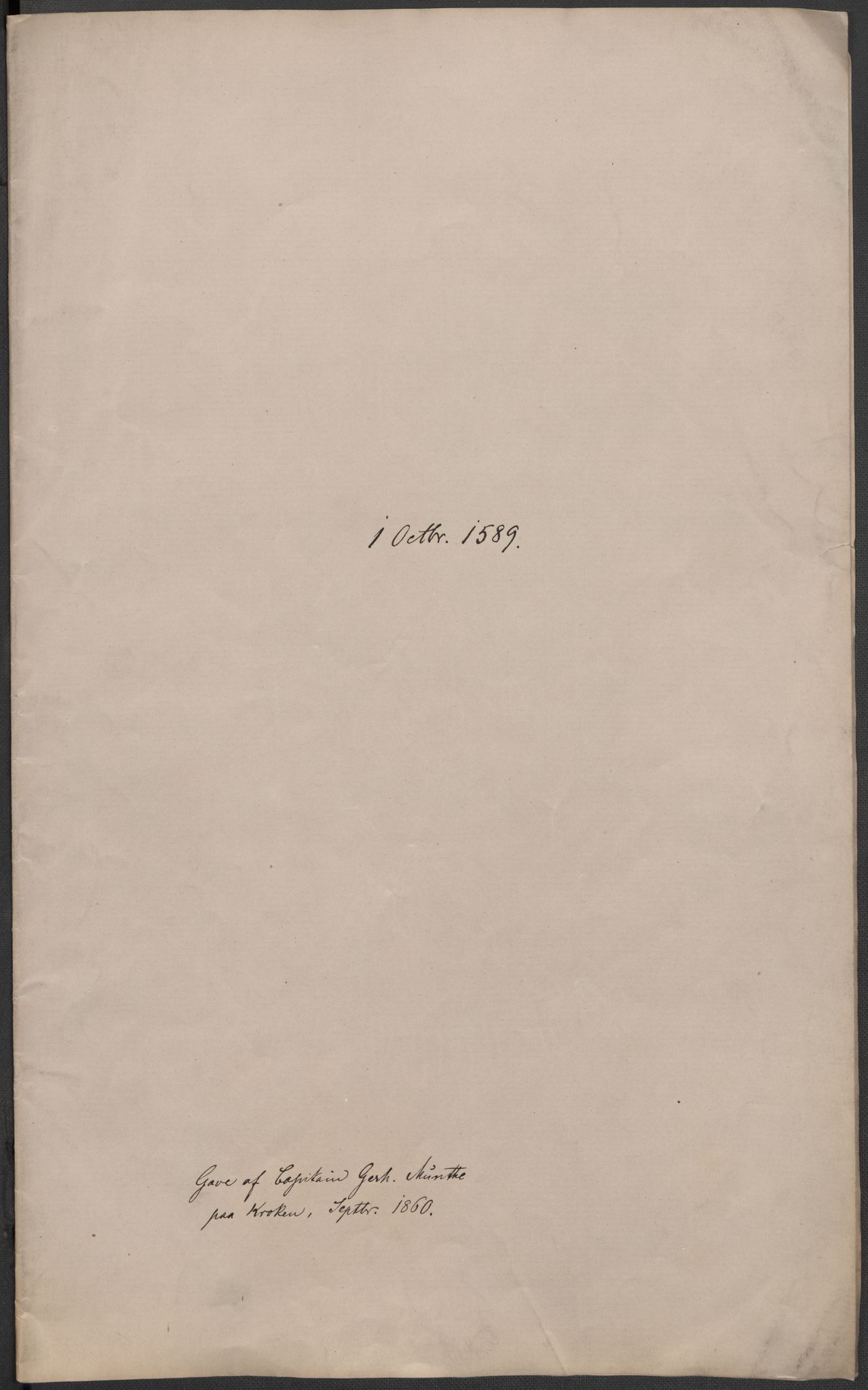 Riksarkivets diplomsamling, RA/EA-5965/F02/L0091: Dokumenter, 1589-1590, p. 15