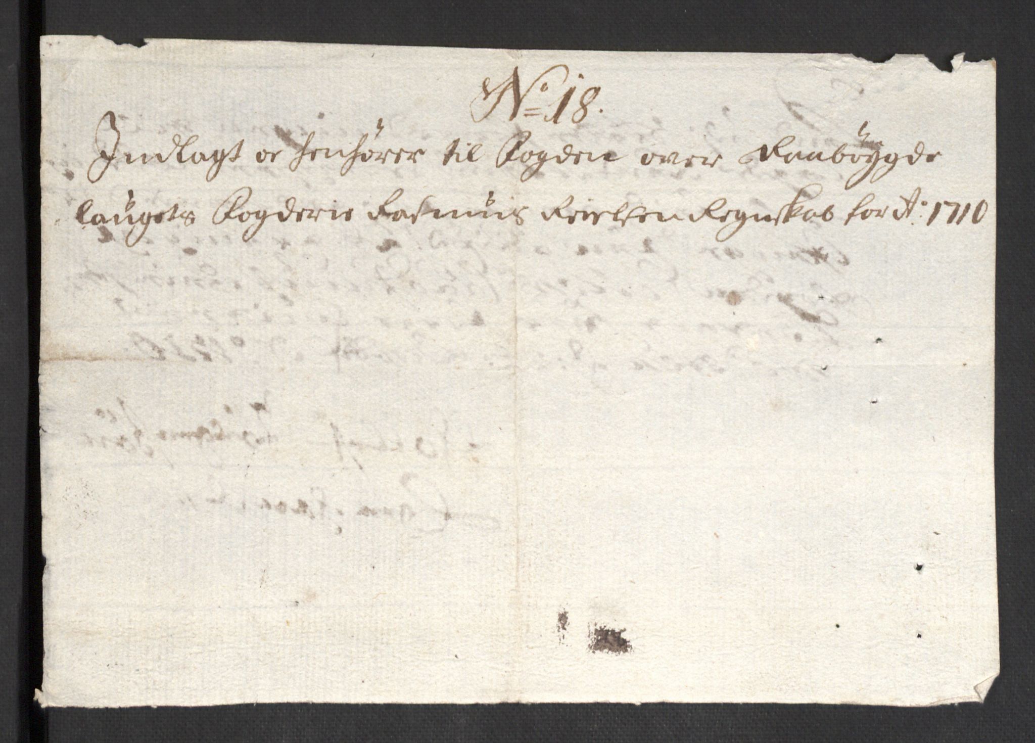 Rentekammeret inntil 1814, Reviderte regnskaper, Fogderegnskap, AV/RA-EA-4092/R40/L2449: Fogderegnskap Råbyggelag, 1709-1711, p. 161