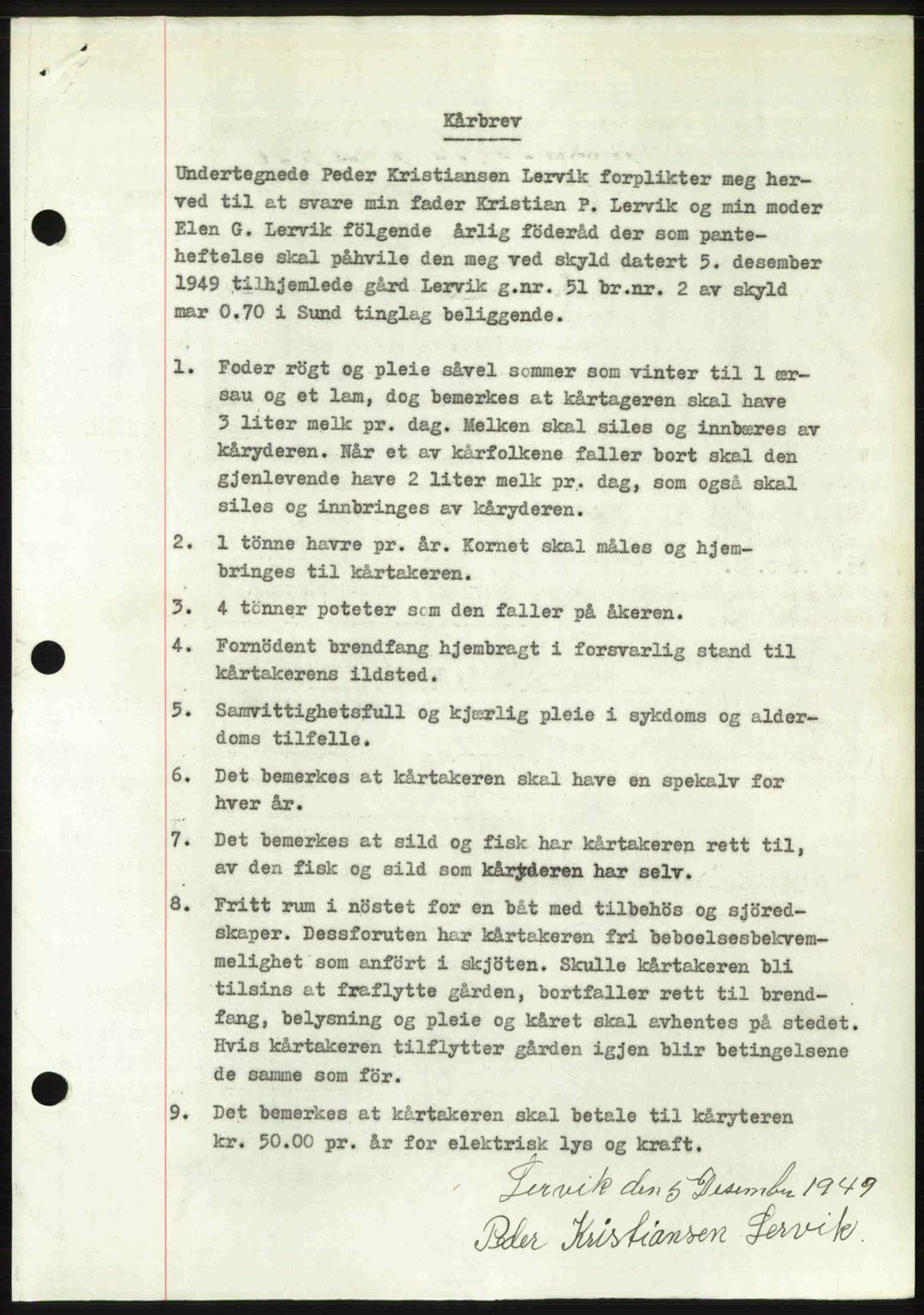 Romsdal sorenskriveri, AV/SAT-A-4149/1/2/2C: Mortgage book no. A31, 1949-1949, Diary no: : 3564/1949