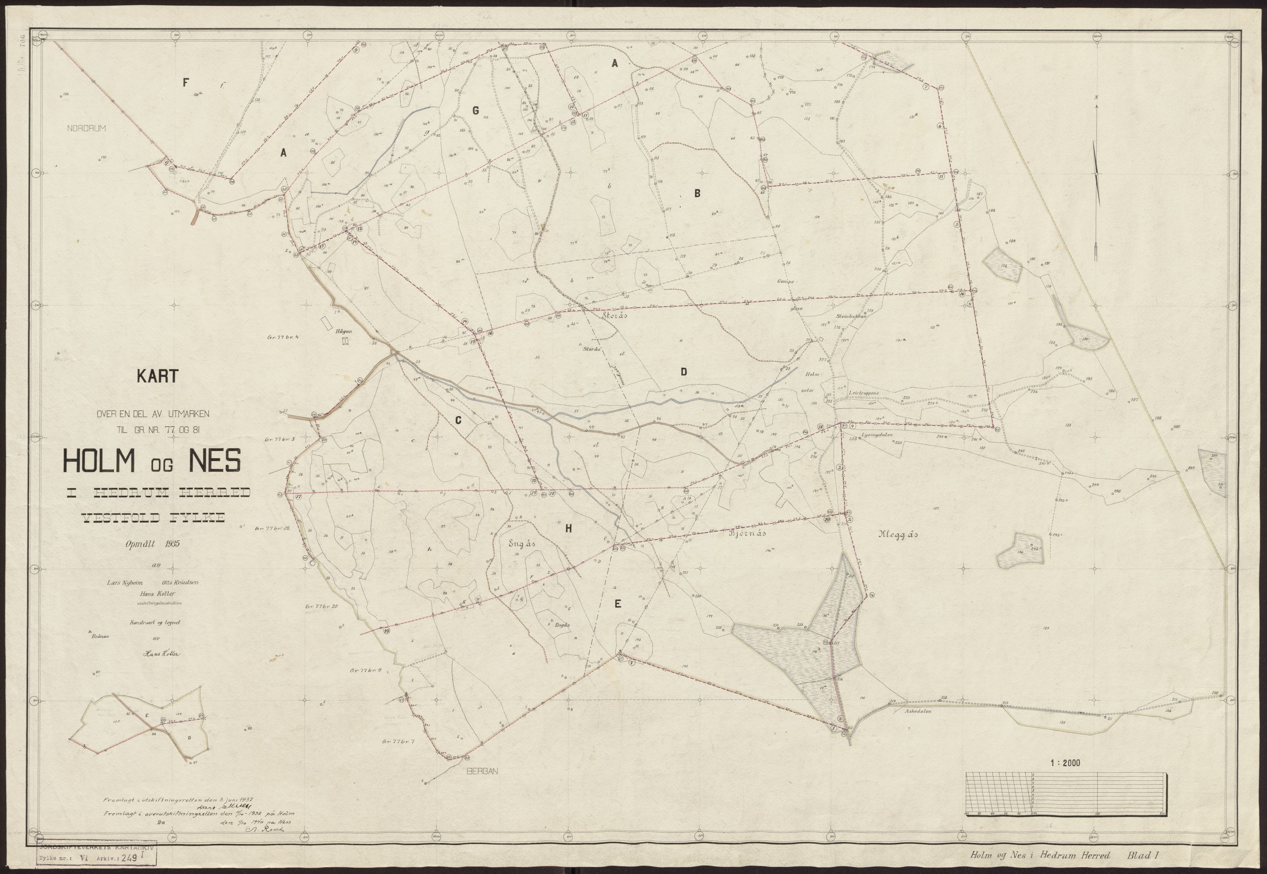 Jordskifteverkets kartarkiv, AV/RA-S-3929/T, 1859-1988, p. 287