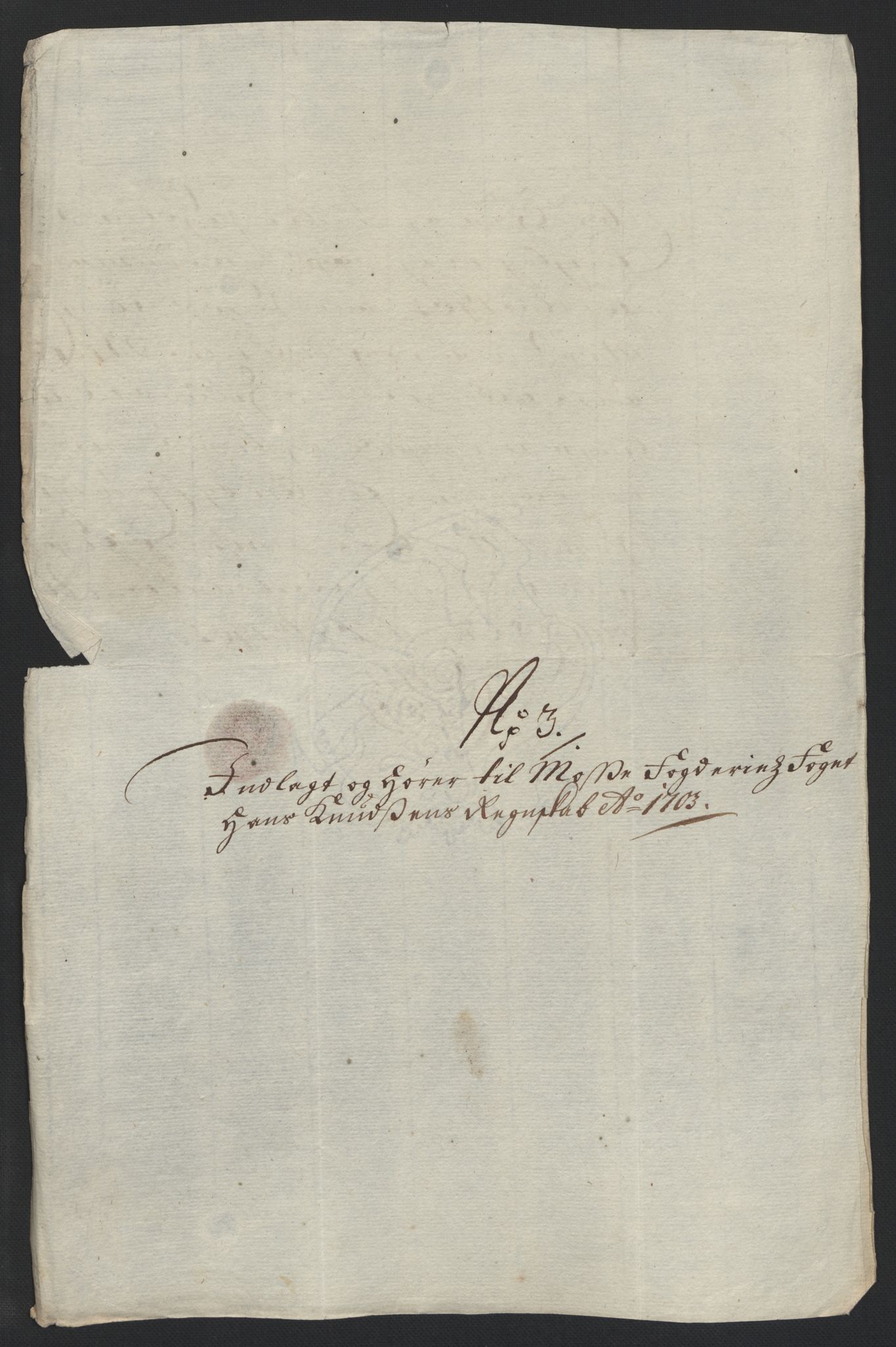 Rentekammeret inntil 1814, Reviderte regnskaper, Fogderegnskap, RA/EA-4092/R04/L0132: Fogderegnskap Moss, Onsøy, Tune, Veme og Åbygge, 1703-1704, p. 36