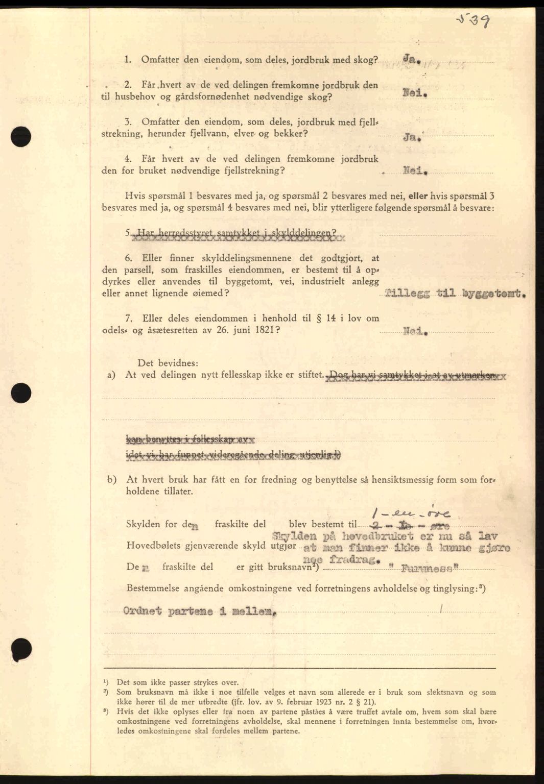 Nordmøre sorenskriveri, AV/SAT-A-4132/1/2/2Ca: Mortgage book no. A93, 1942-1942, Diary no: : 2195/1942