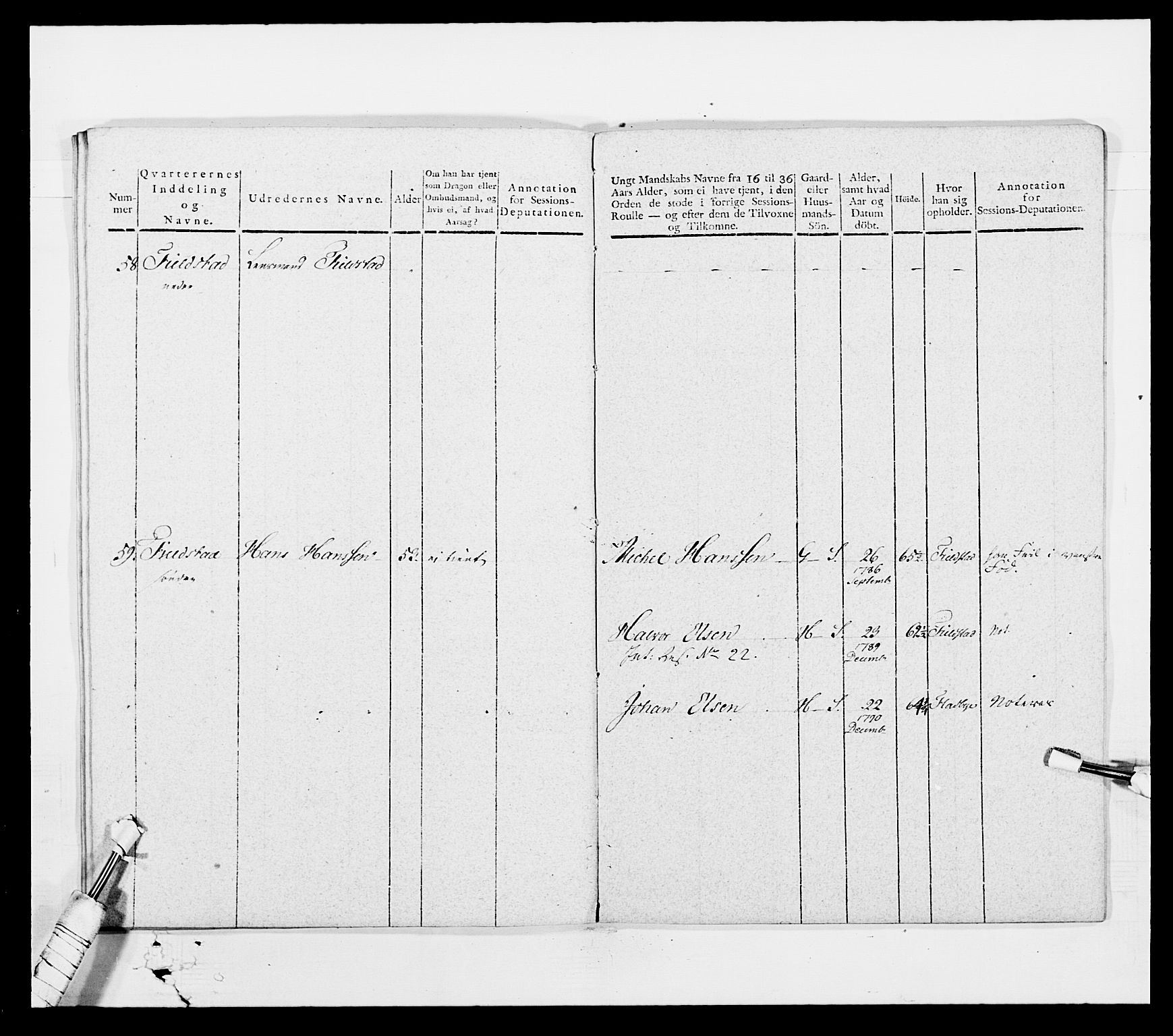 Generalitets- og kommissariatskollegiet, Det kongelige norske kommissariatskollegium, AV/RA-EA-5420/E/Eh/L0003: 1. Sønnafjelske dragonregiment, 1767-1812, p. 679