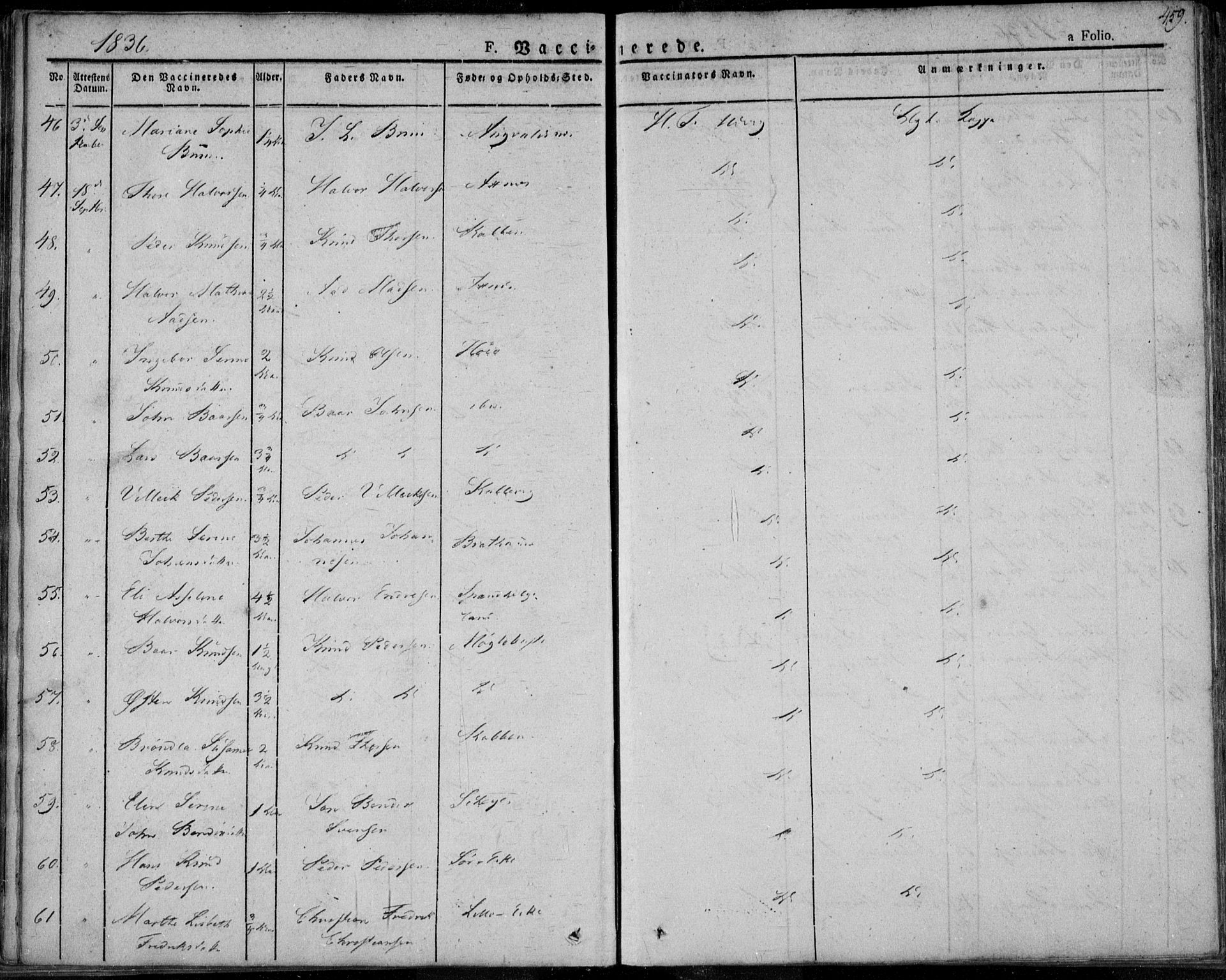 Avaldsnes sokneprestkontor, AV/SAST-A -101851/H/Ha/Haa/L0005: Parish register (official) no. A 5.2, 1825-1841, p. 459