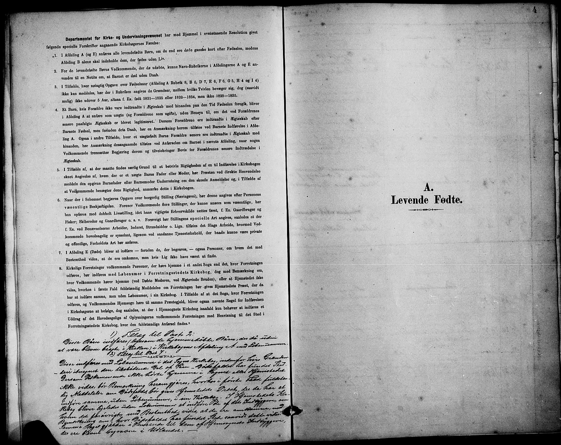 Etne sokneprestembete, SAB/A-75001/H/Hab: Parish register (copy) no. B 4, 1879-1897, p. 4