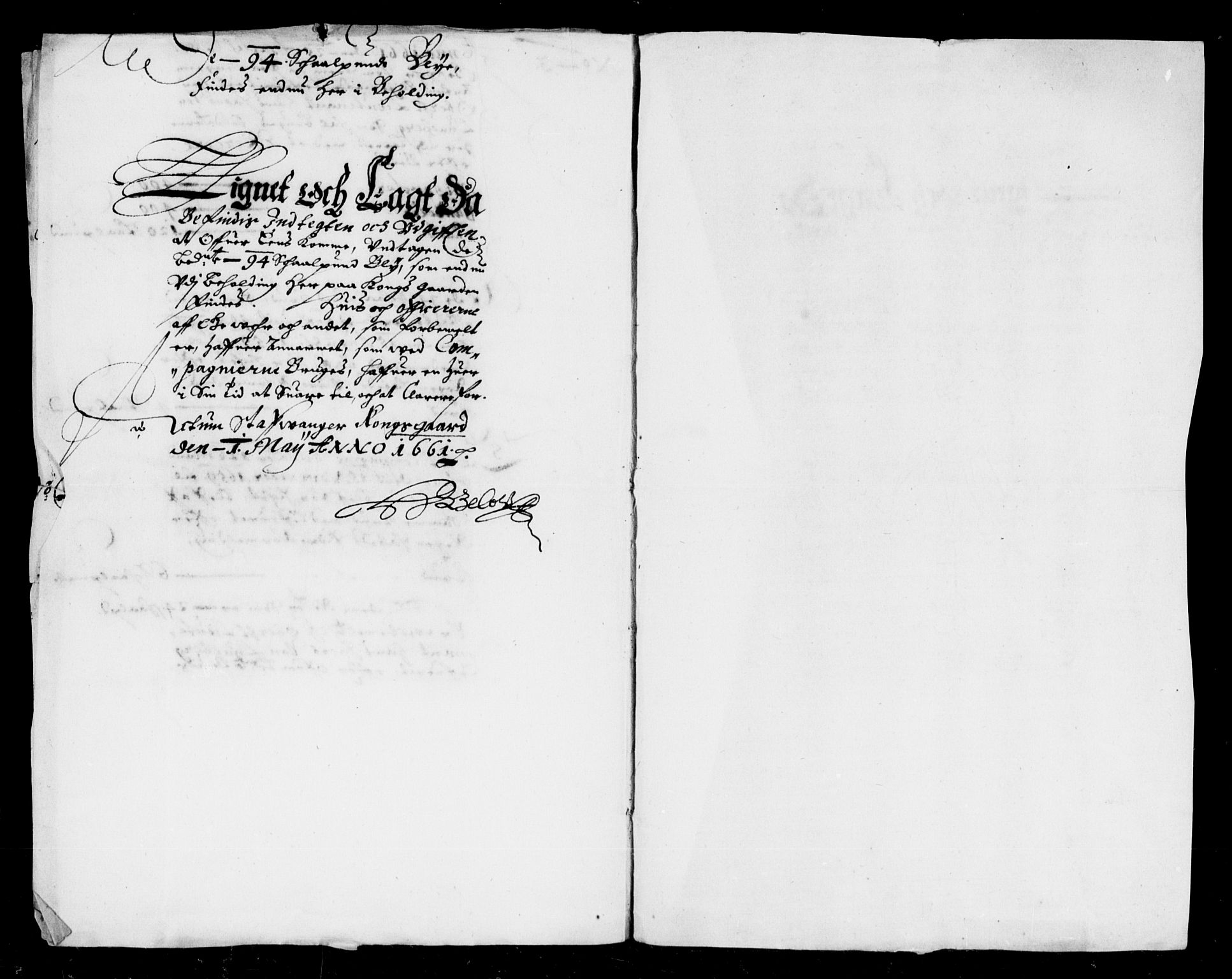 Rentekammeret inntil 1814, Reviderte regnskaper, Lensregnskaper, AV/RA-EA-5023/R/Rb/Rbs/L0043: Stavanger len, 1658-1661