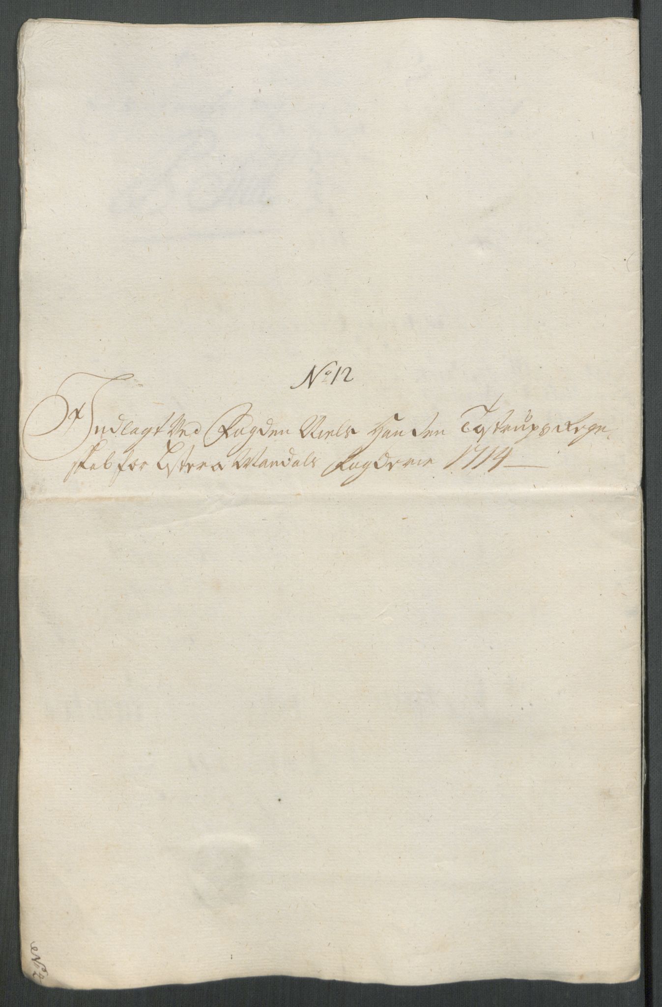 Rentekammeret inntil 1814, Reviderte regnskaper, Fogderegnskap, RA/EA-4092/R43/L2558: Fogderegnskap Lista og Mandal, 1714, p. 93