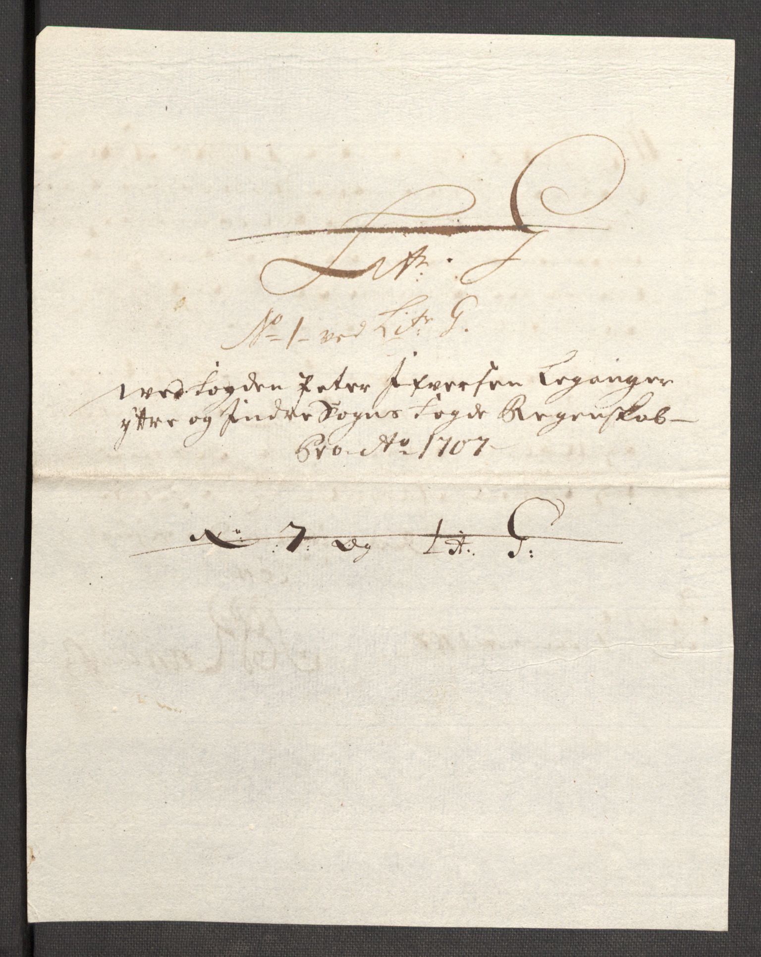 Rentekammeret inntil 1814, Reviderte regnskaper, Fogderegnskap, RA/EA-4092/R52/L3314: Fogderegnskap Sogn, 1705-1707, p. 558