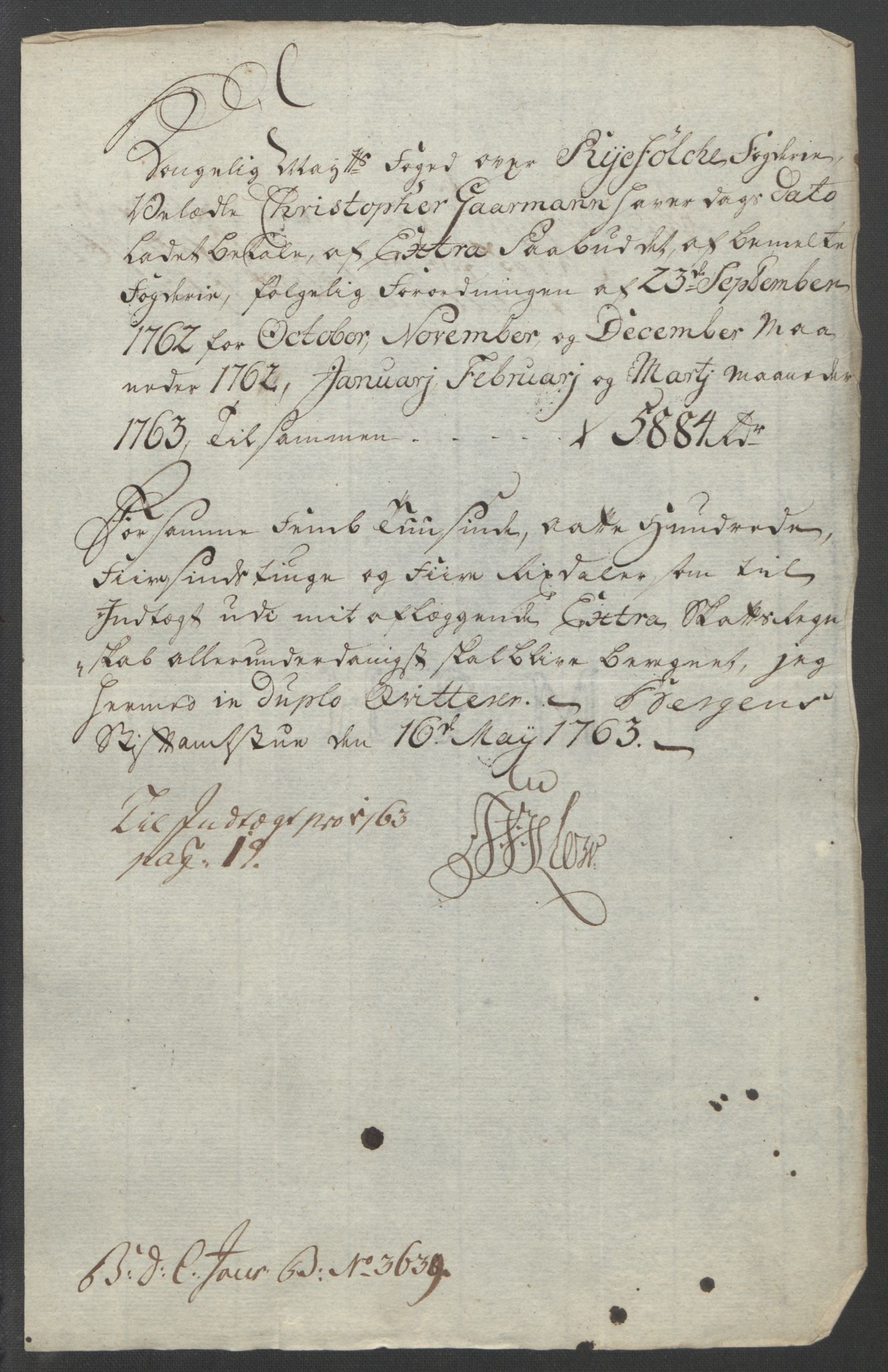 Rentekammeret inntil 1814, Reviderte regnskaper, Fogderegnskap, AV/RA-EA-4092/R47/L2972: Ekstraskatten Ryfylke, 1762-1780, p. 16