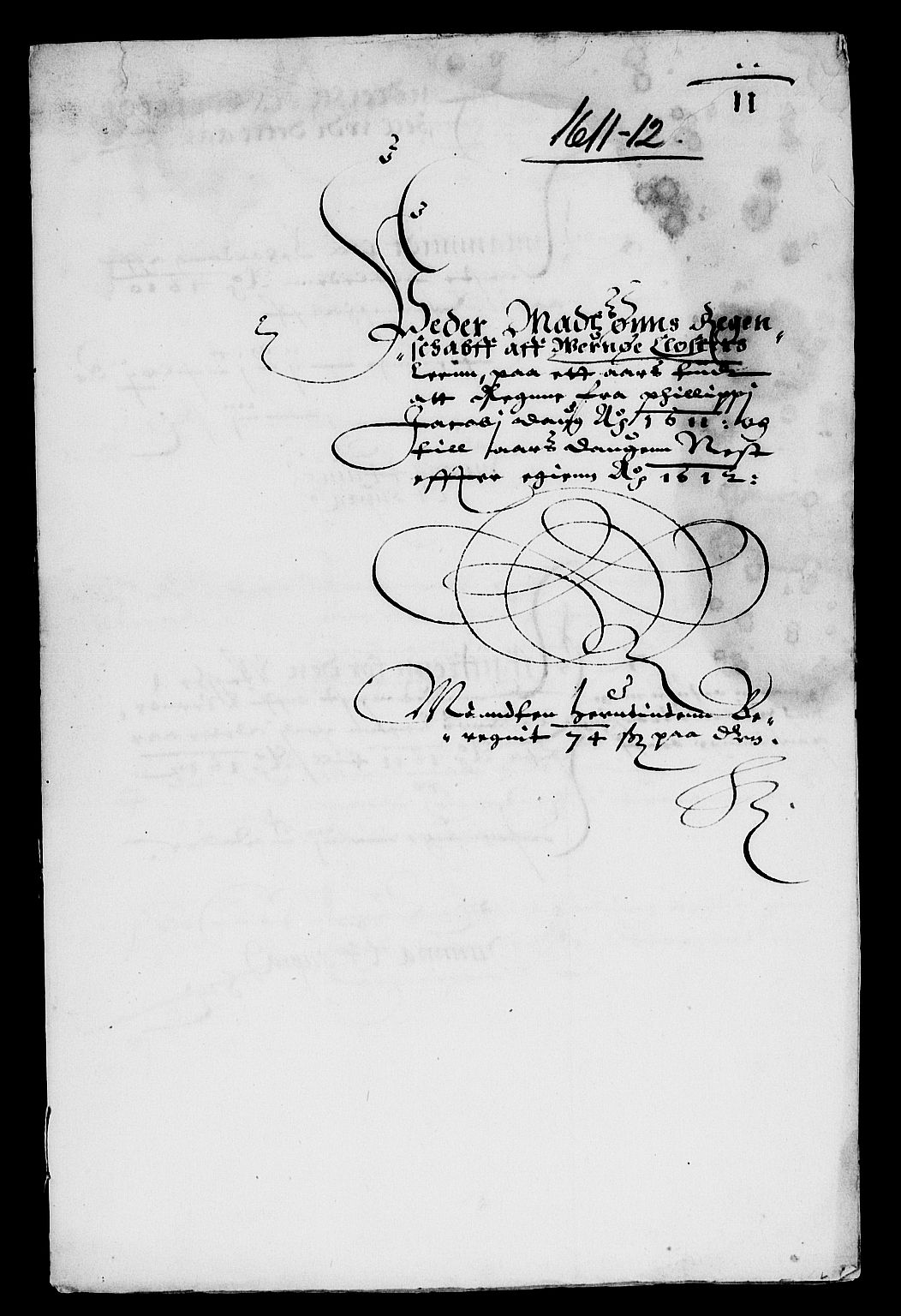 Rentekammeret inntil 1814, Reviderte regnskaper, Lensregnskaper, AV/RA-EA-5023/R/Rb/Rbg/L0001: Verne kloster len, 1599-1619