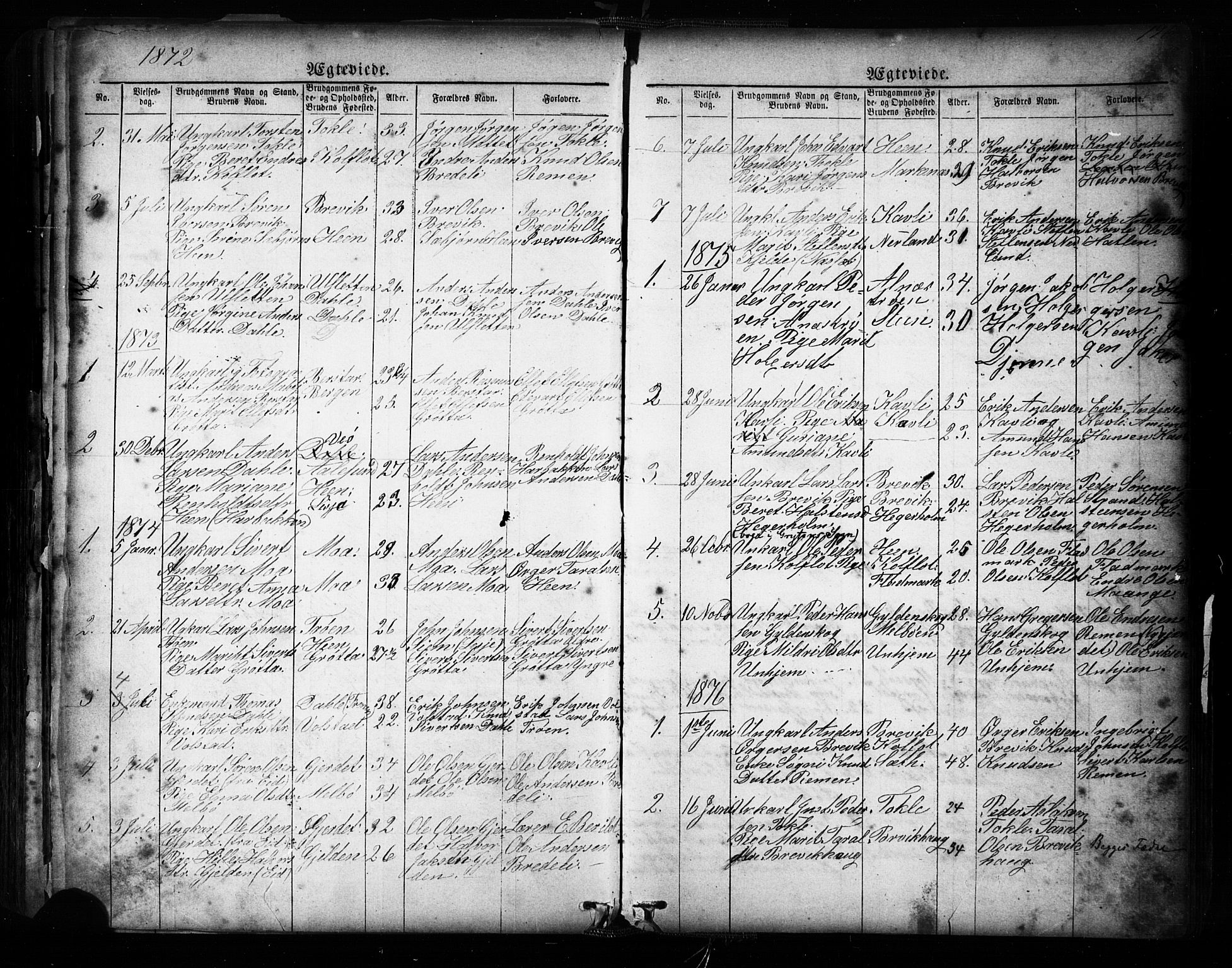 Ministerialprotokoller, klokkerbøker og fødselsregistre - Møre og Romsdal, SAT/A-1454/545/L0588: Parish register (copy) no. 545C02, 1867-1902, p. 196