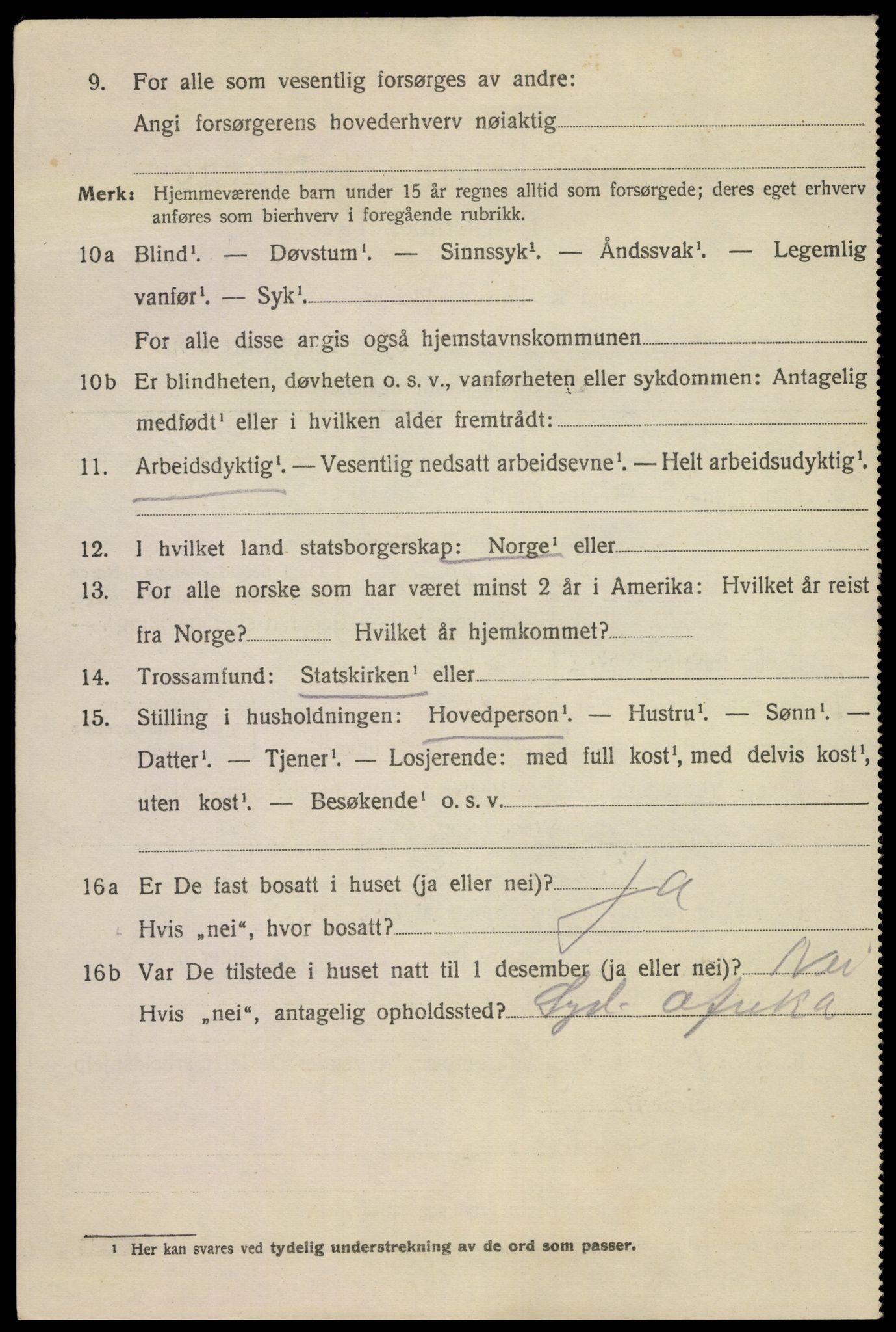 SAKO, 1920 census for Kragerø, 1920, p. 7680