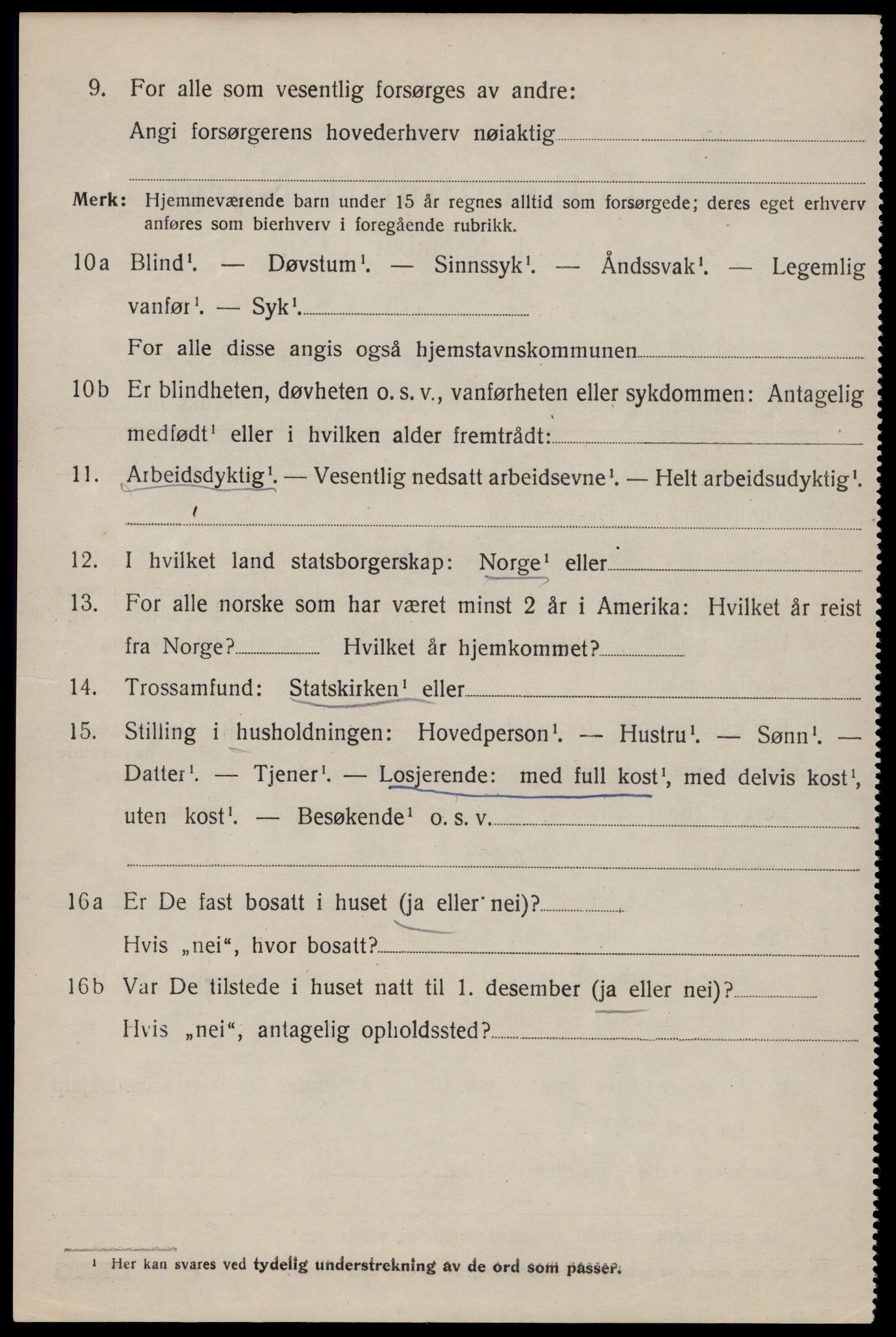 SAST, 1920 census for Heskestad, 1920, p. 1412