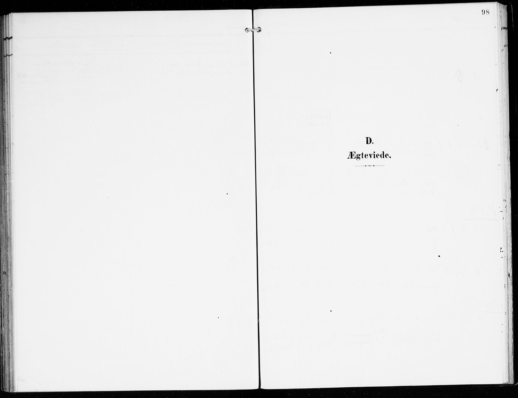 Hyllestad sokneprestembete, SAB/A-80401: Parish register (official) no. D 2, 1905-1919, p. 98