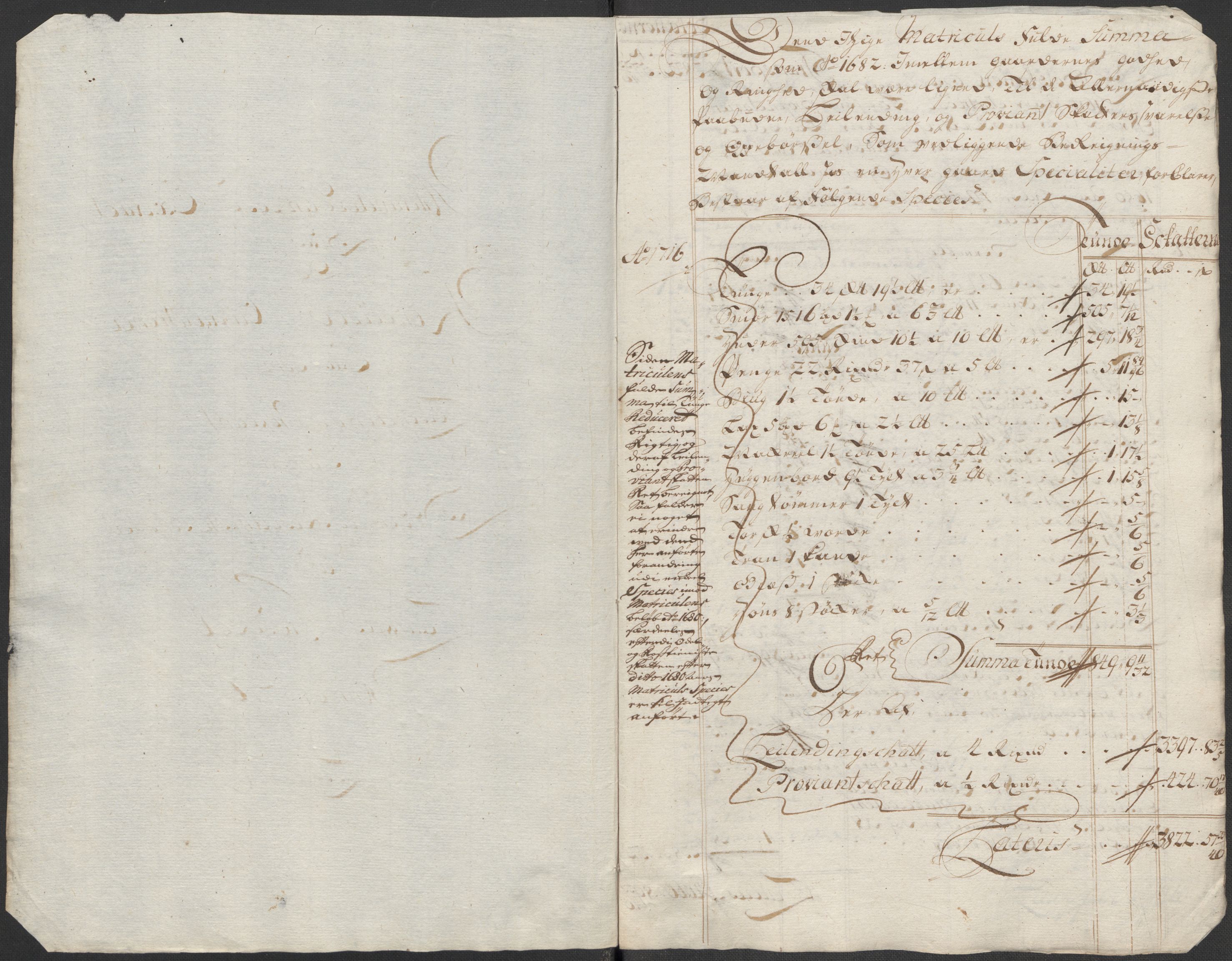 Rentekammeret inntil 1814, Reviderte regnskaper, Fogderegnskap, AV/RA-EA-4092/R33/L1987: Fogderegnskap Larvik grevskap, 1716-1717, p. 143