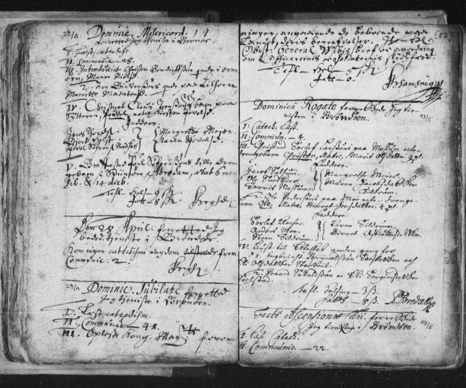 Ministerialprotokoller, klokkerbøker og fødselsregistre - Nordland, AV/SAT-A-1459/813/L0192: Parish register (official) no. 813A02, 1677-1718, p. 57