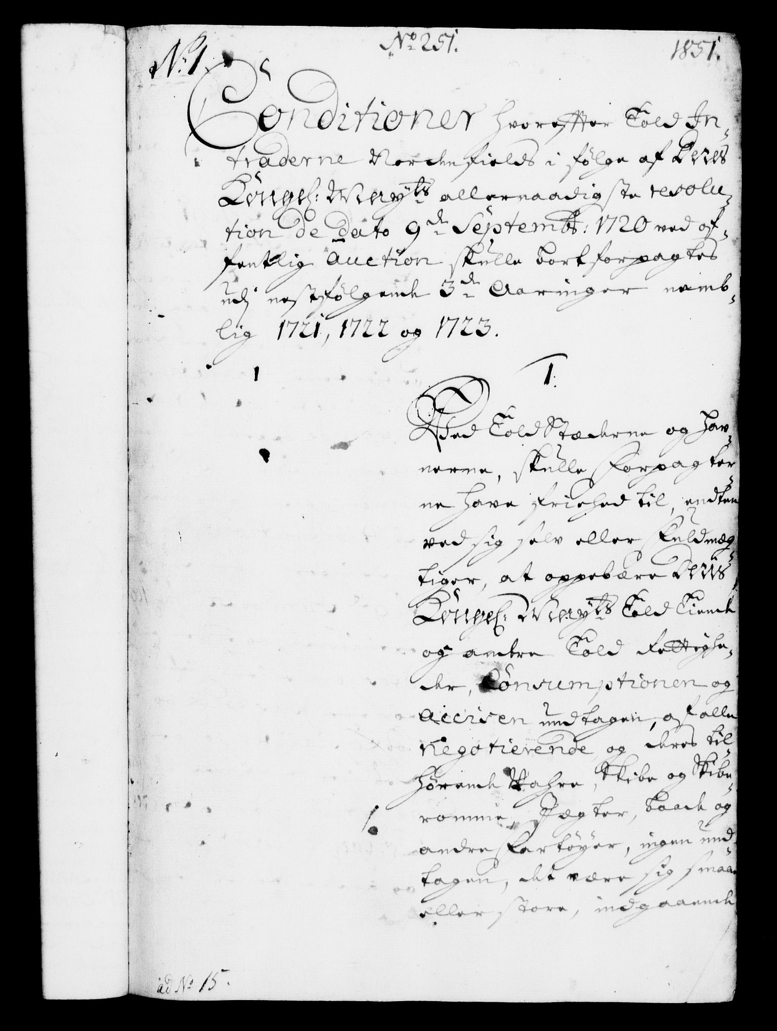 Rentekammeret, Kammerkanselliet, RA/EA-3111/G/Gf/Gfa/L0003: Norsk relasjons- og resolusjonsprotokoll (merket RK 52.3), 1720, p. 831
