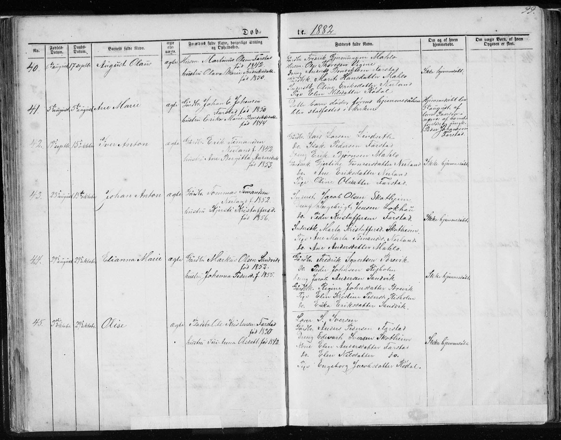 Ministerialprotokoller, klokkerbøker og fødselsregistre - Møre og Romsdal, AV/SAT-A-1454/567/L0782: Parish register (copy) no. 567C02, 1867-1886, p. 99