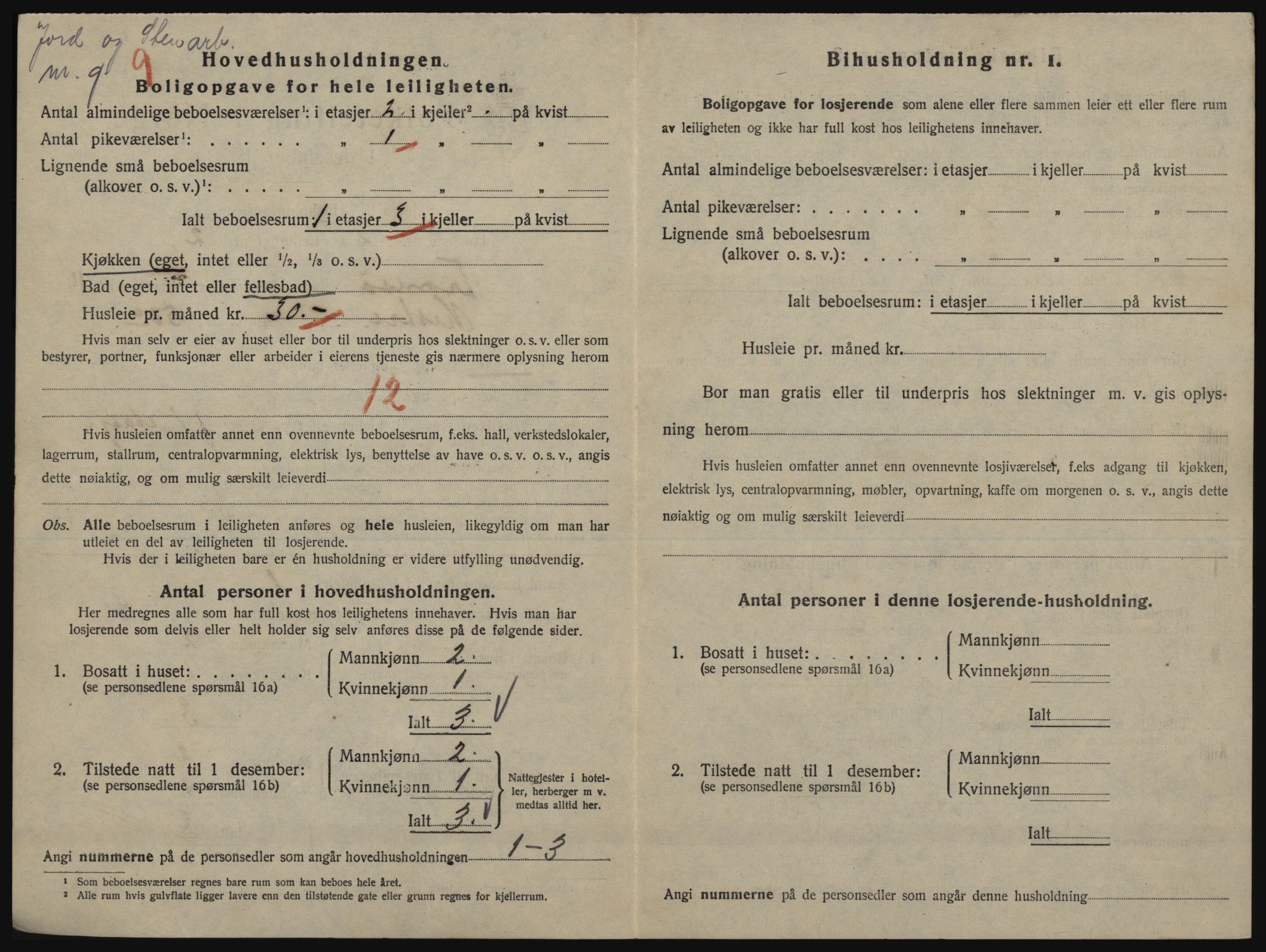 SATØ, 1920 census for Tromsø, 1920, p. 5388