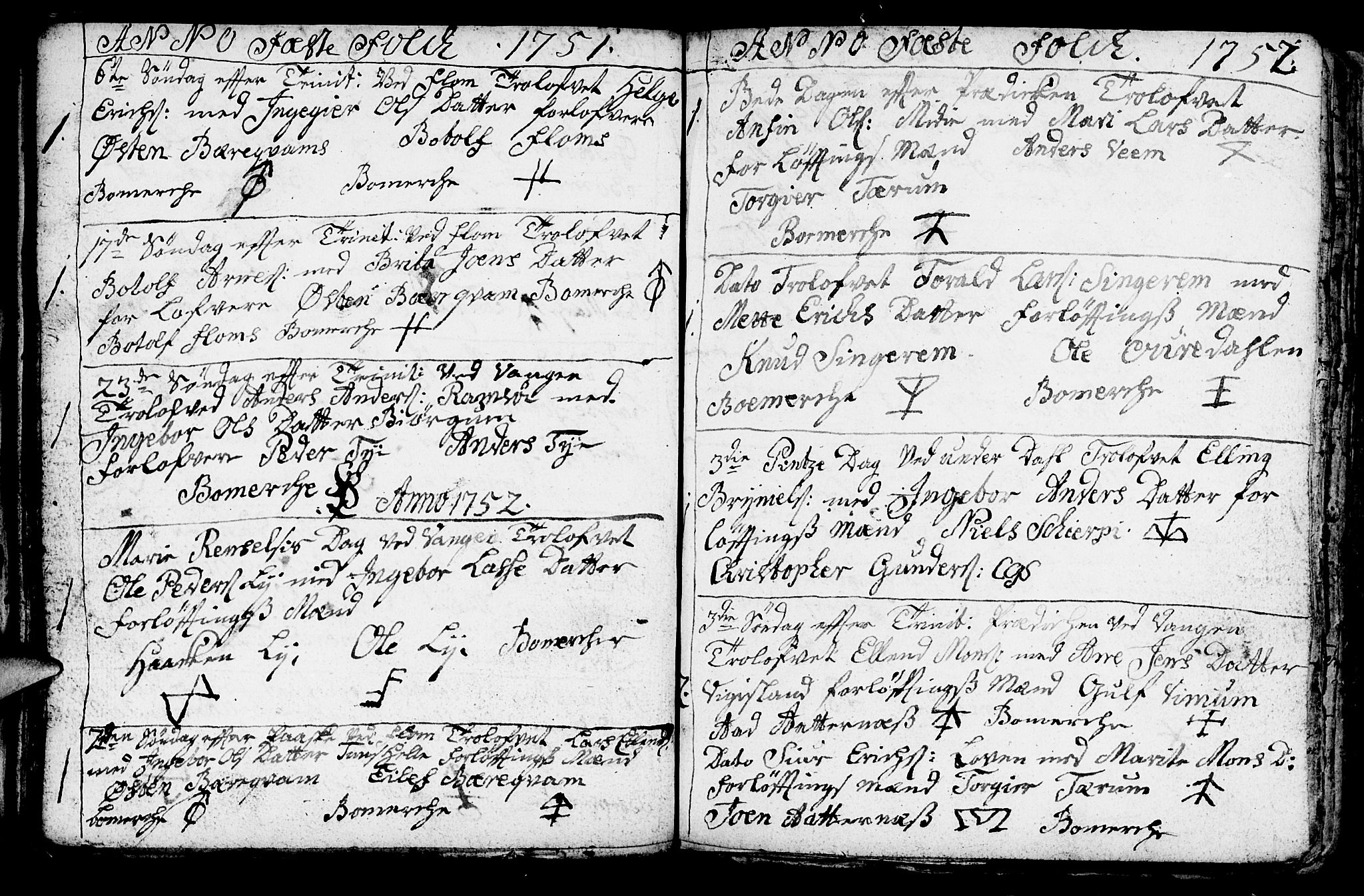Aurland sokneprestembete, SAB/A-99937/H/Ha/Haa/L0003: Parish register (official) no. A 3, 1735-1761, p. 177