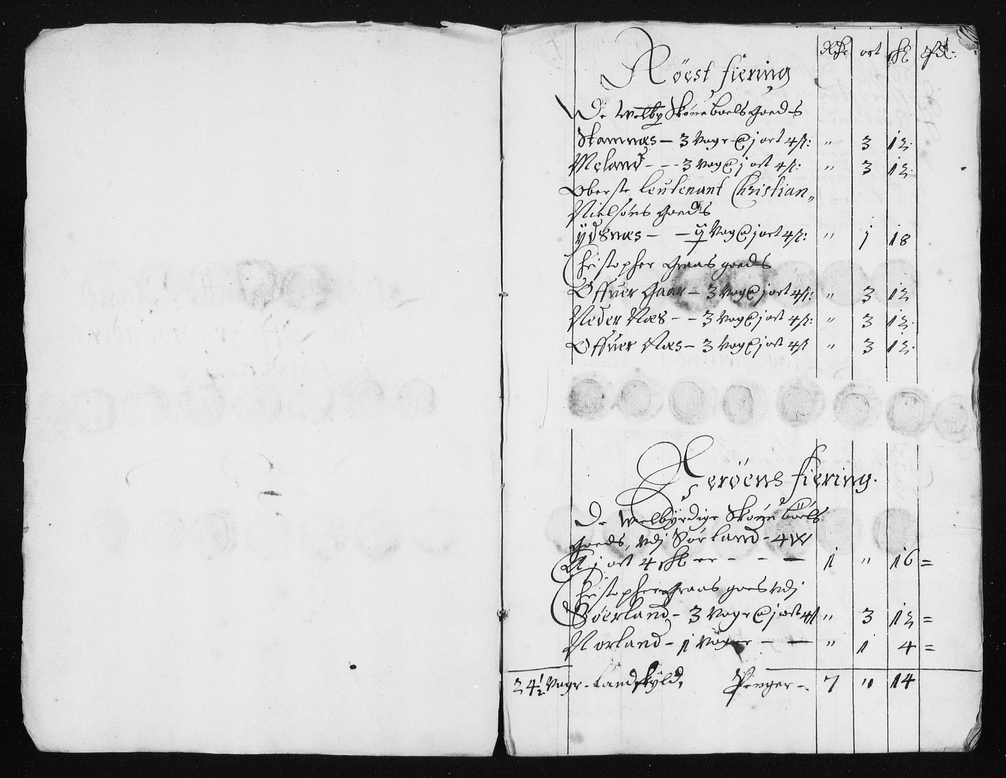 Rentekammeret inntil 1814, Reviderte regnskaper, Stiftamtstueregnskaper, Trondheim stiftamt og Nordland amt, AV/RA-EA-6044/R/Rh/L0013: Nordland amt, 1689