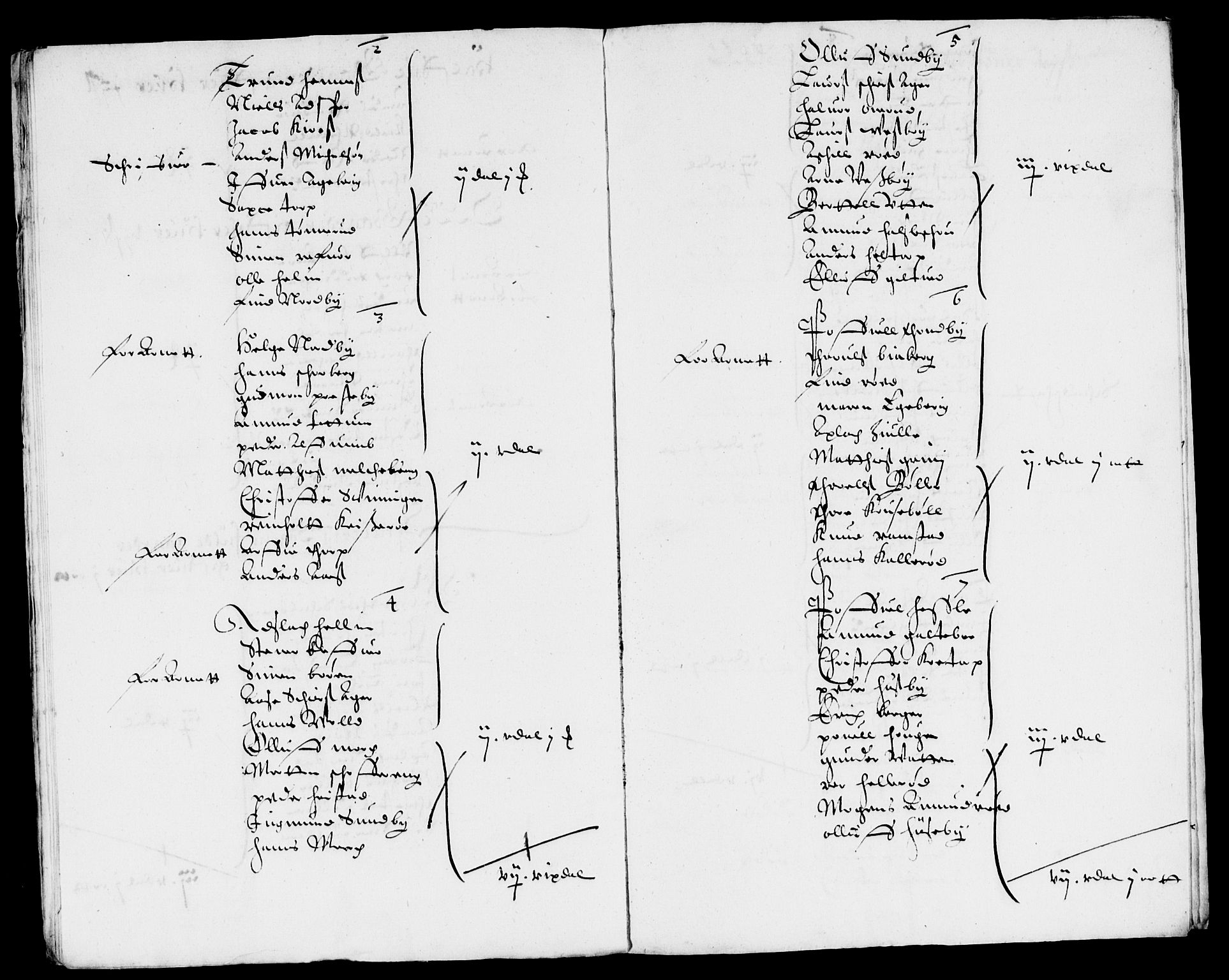 Rentekammeret inntil 1814, Reviderte regnskaper, Lensregnskaper, AV/RA-EA-5023/R/Rb/Rbc/L0005: Tune, Åbygge og Veme len, 1642-1644