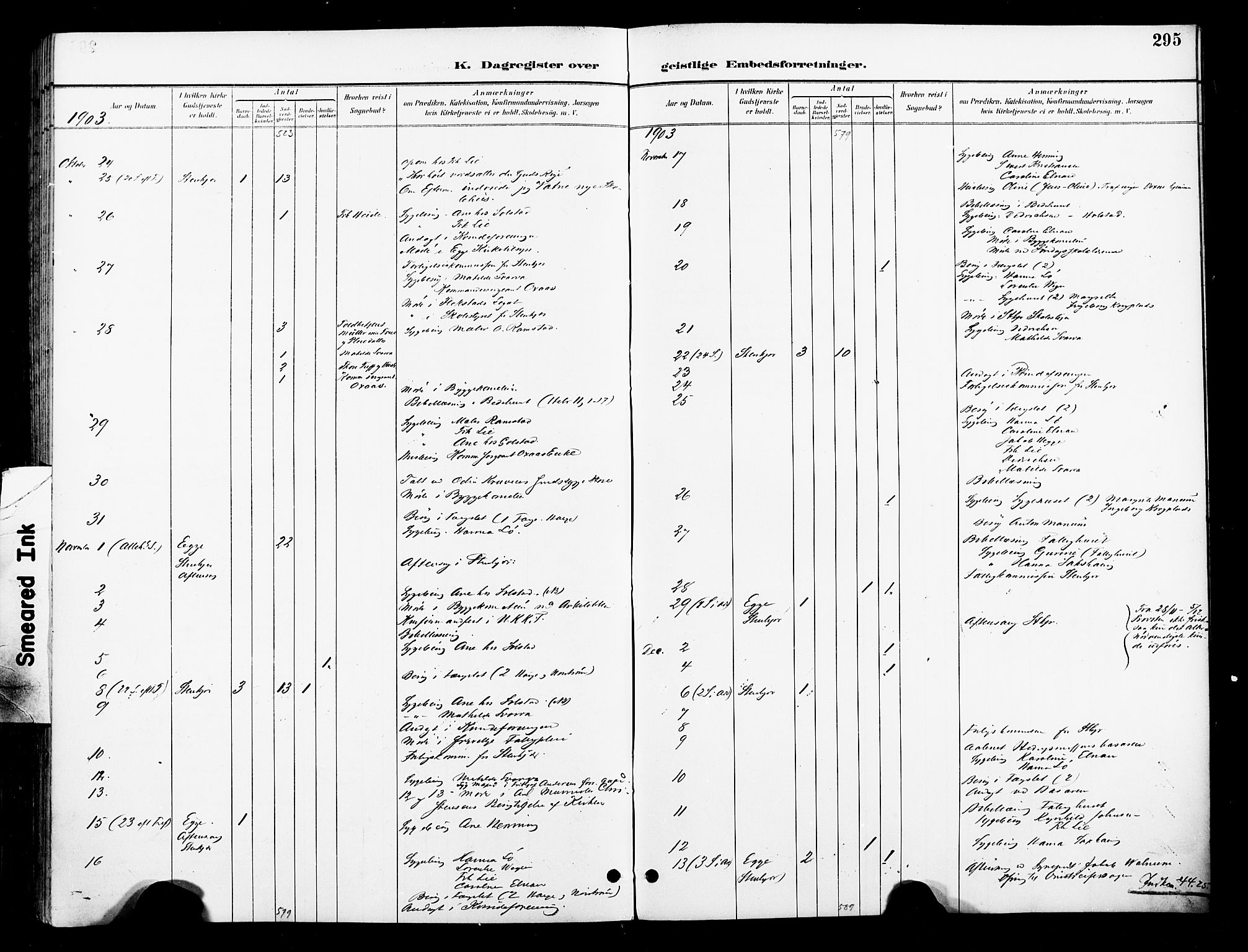 Ministerialprotokoller, klokkerbøker og fødselsregistre - Nord-Trøndelag, AV/SAT-A-1458/739/L0372: Parish register (official) no. 739A04, 1895-1903, p. 295