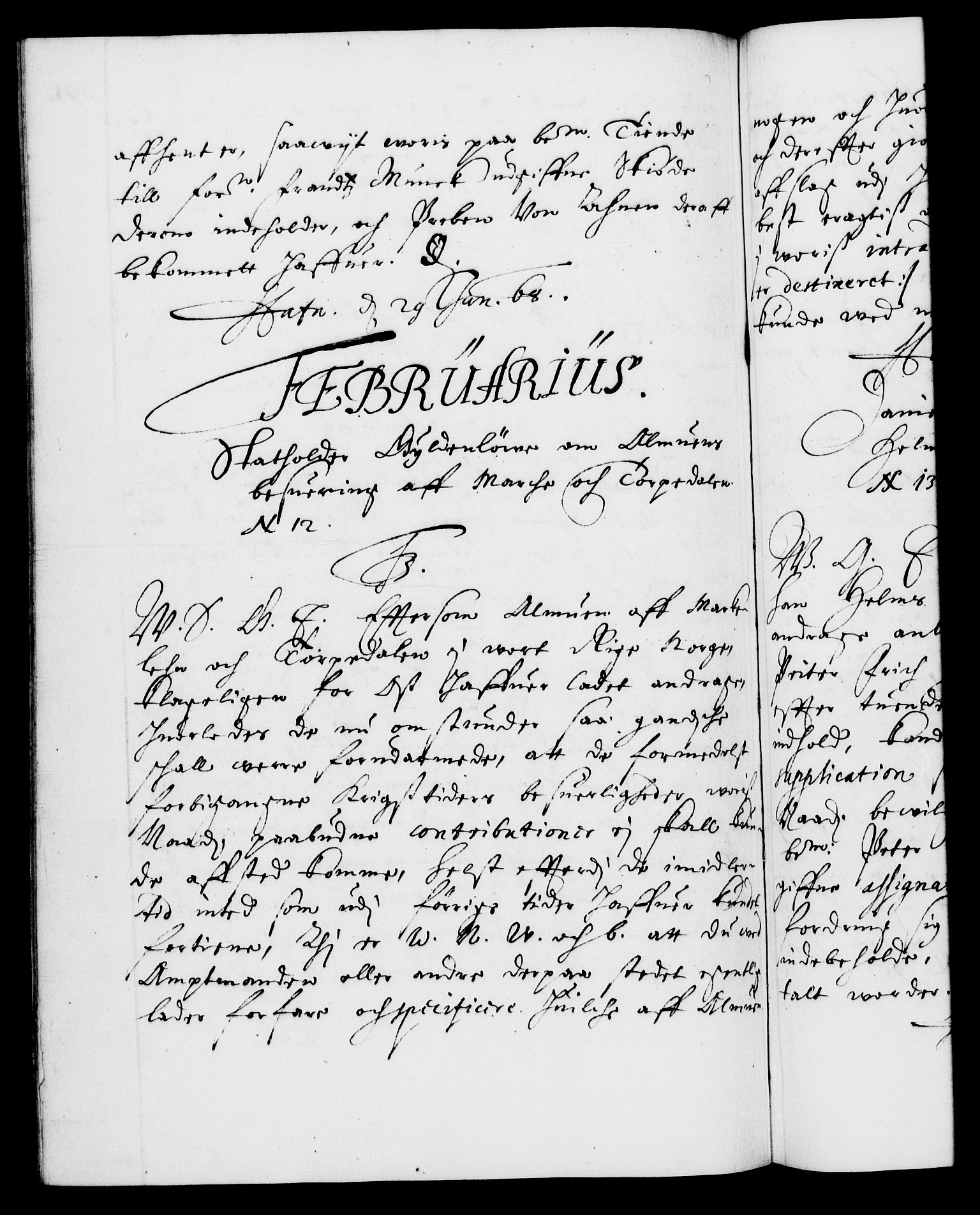 Danske Kanselli 1572-1799, AV/RA-EA-3023/F/Fc/Fca/Fcab/L0011: Norske tegnelser (mikrofilm), 1660-1670, p. 391b