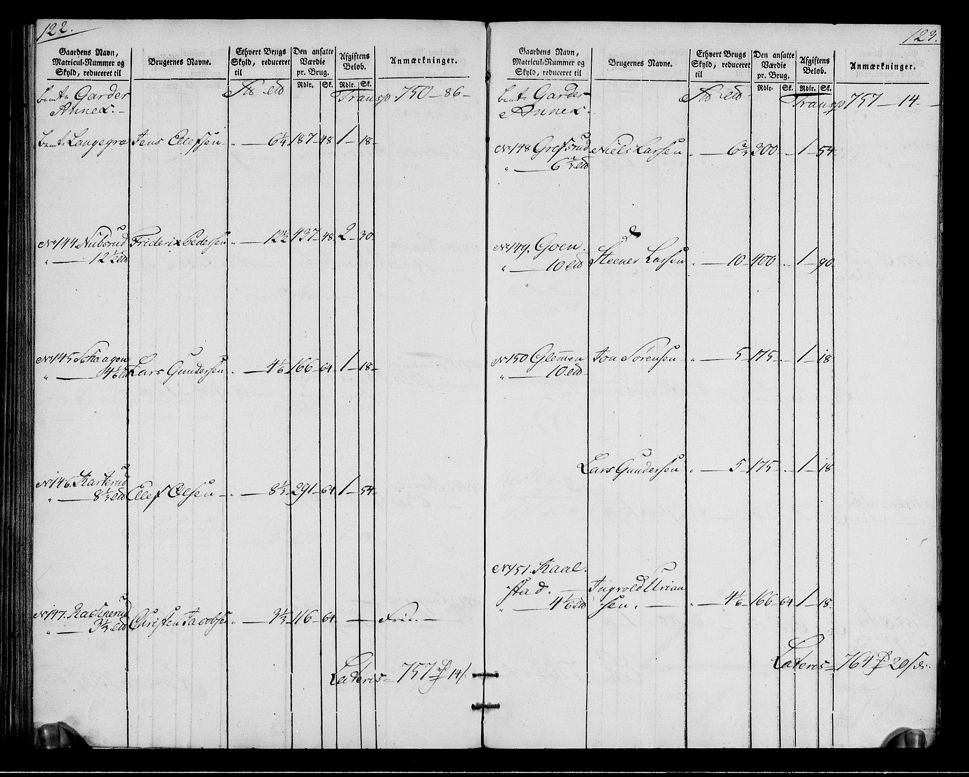 Rentekammeret inntil 1814, Realistisk ordnet avdeling, AV/RA-EA-4070/N/Ne/Nea/L0015: Follo fogderi. Oppebørselsregister, 1803-1804, p. 65