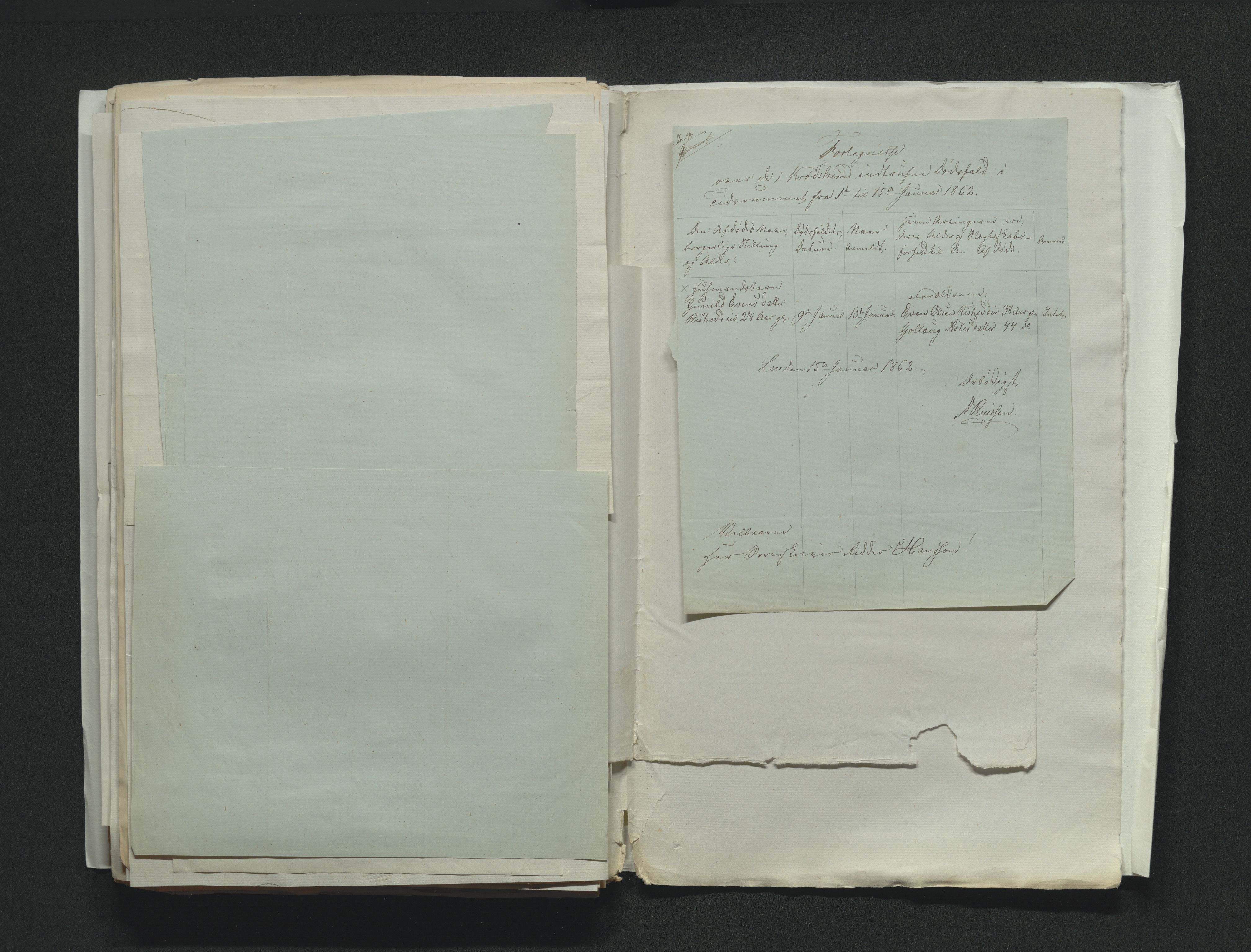 Eiker, Modum og Sigdal sorenskriveri, AV/SAKO-A-123/H/Ha/Hab/L0011: Dødsfallsmeldinger, 1862-1865, p. 166